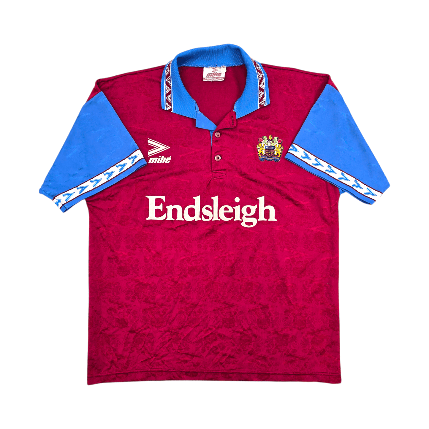 1993/95 Burnley Home Football Shirt (XL) Mitre