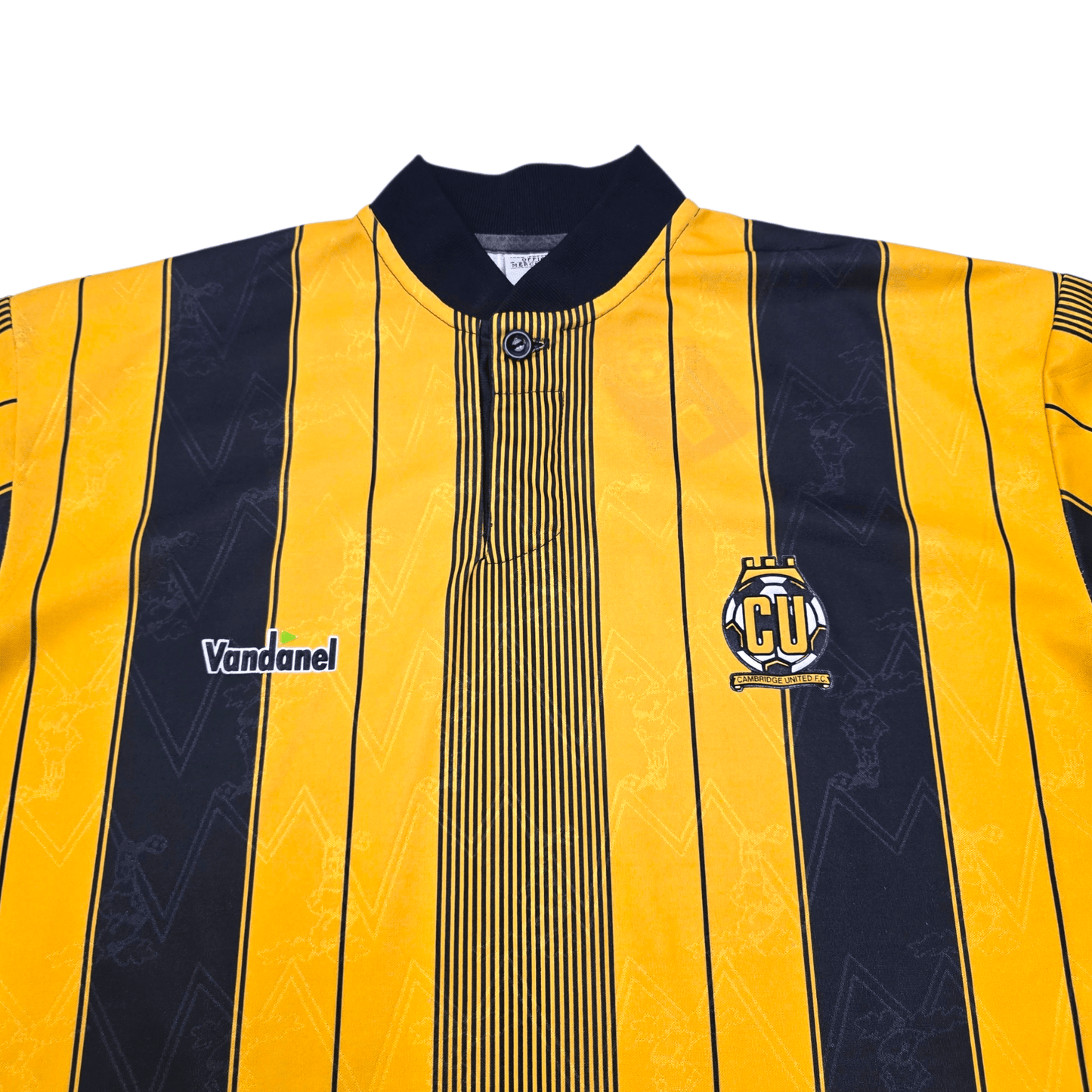 1993/95 Cambridge United Home Football Shirt (M) Vandanel