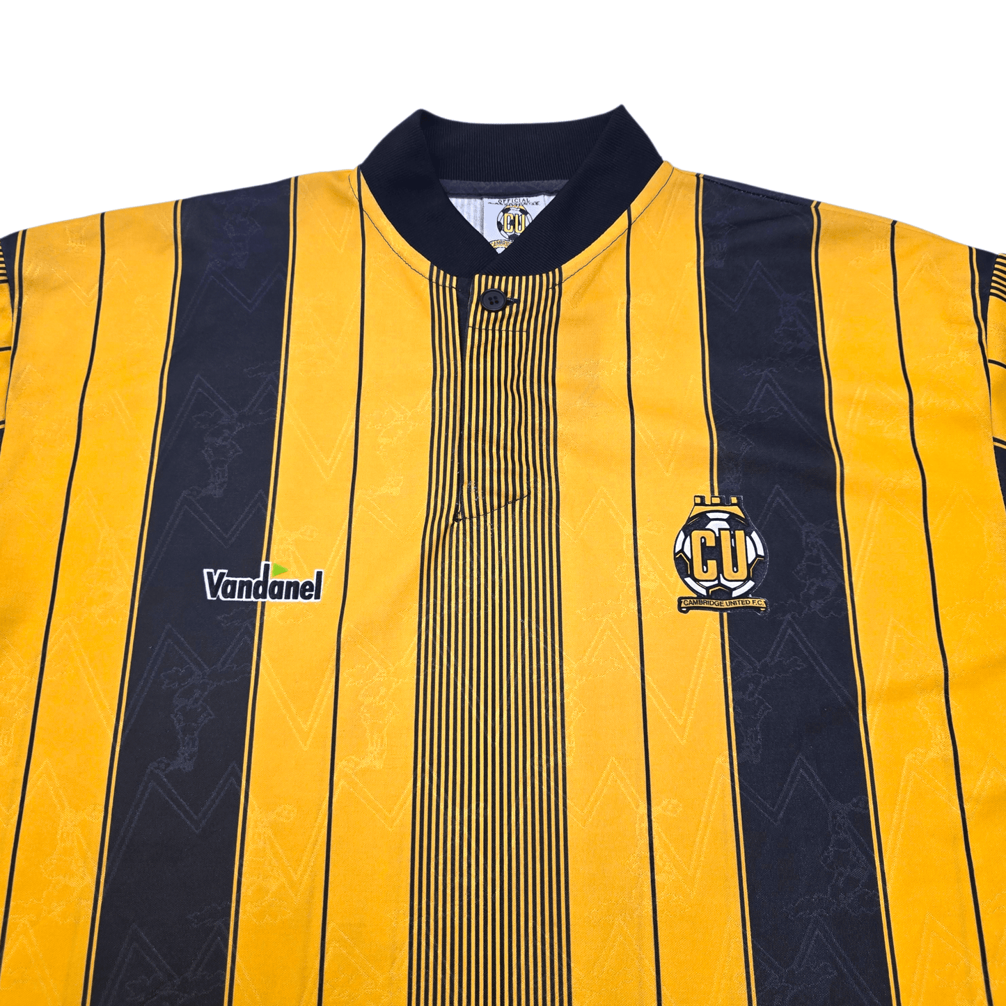 1993/95 Cambridge United Home Football Shirt (XL) Vandanel
