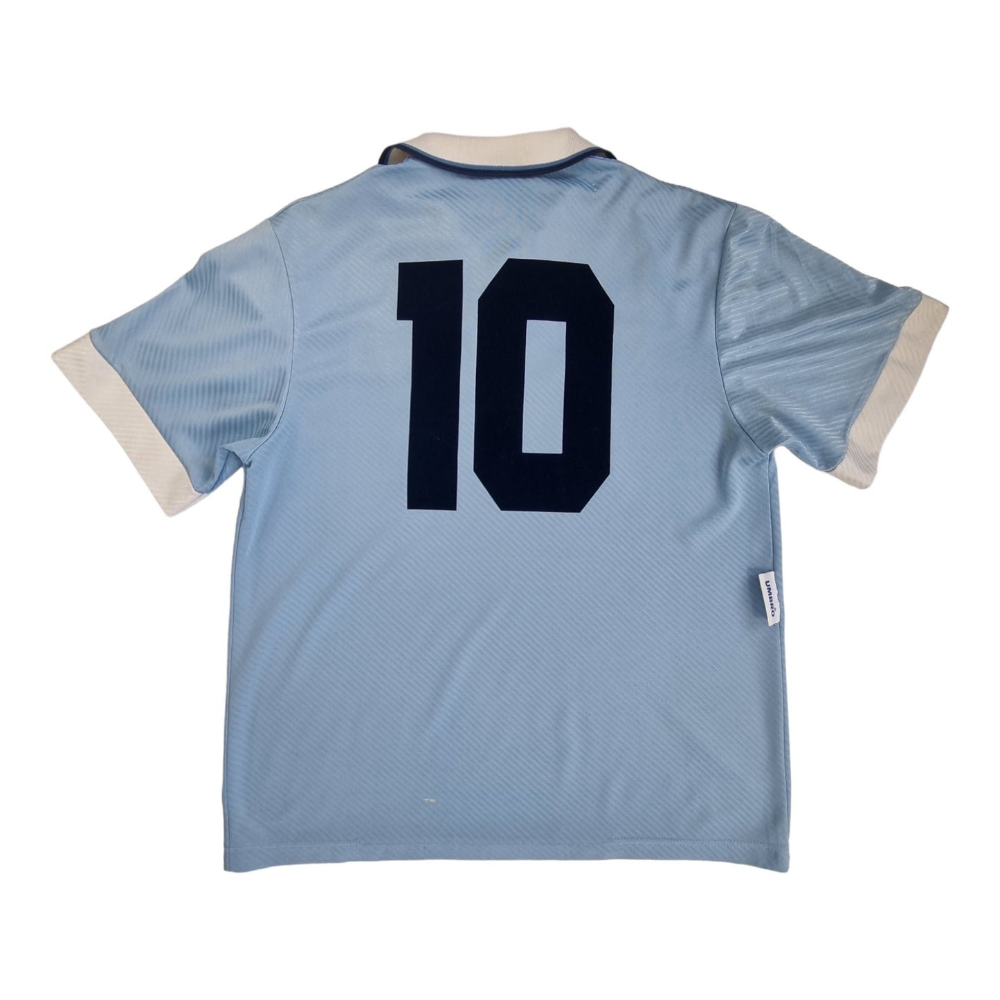 1993/95 Lazio Home Football Shirt (M) Umbro #10 Gascoigne