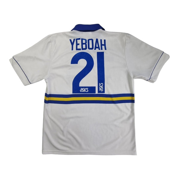 1993/95 Leeds United Home Football Shirt (M) Asics #21 Yeboah