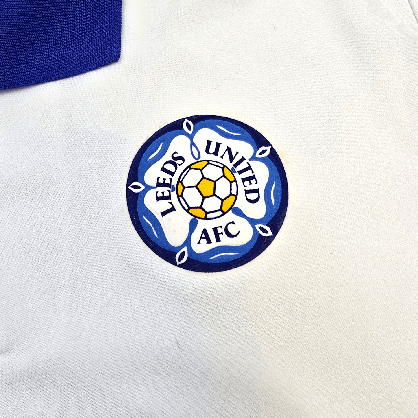 1993/95 Leeds United Home Football Shirt (XL) Asics #21 Yeboah
