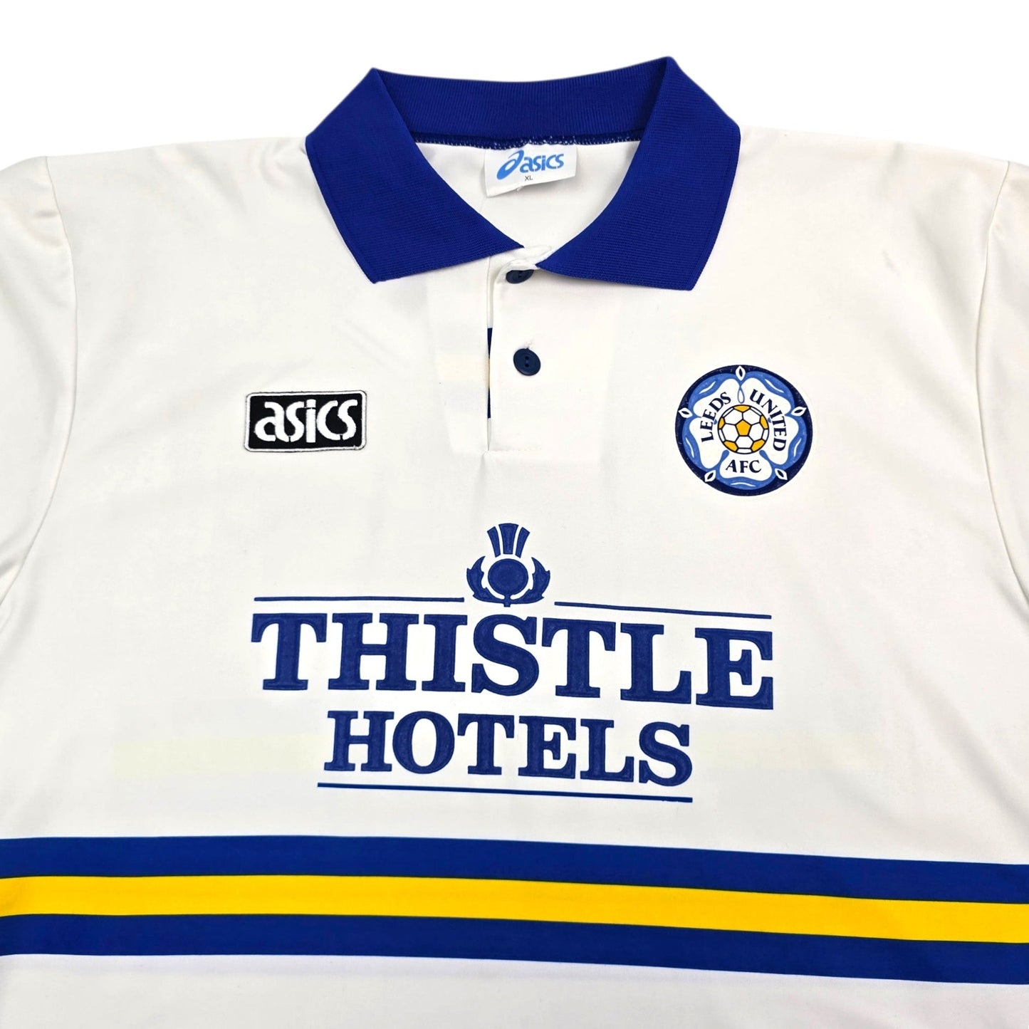 1993/95 Leeds United Home Football Shirt (XL) Asics