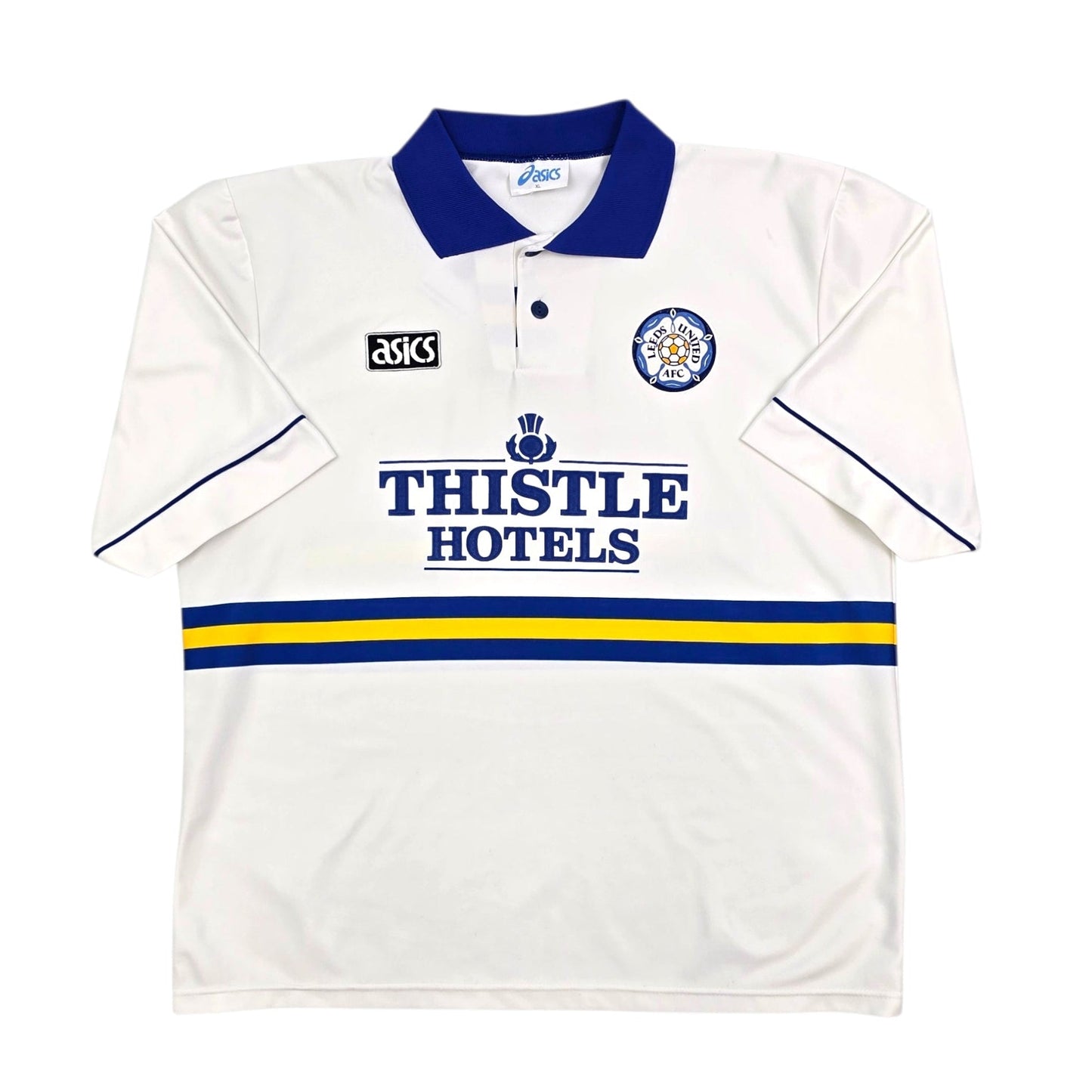1993/95 Leeds United Home Football Shirt (XL) Asics