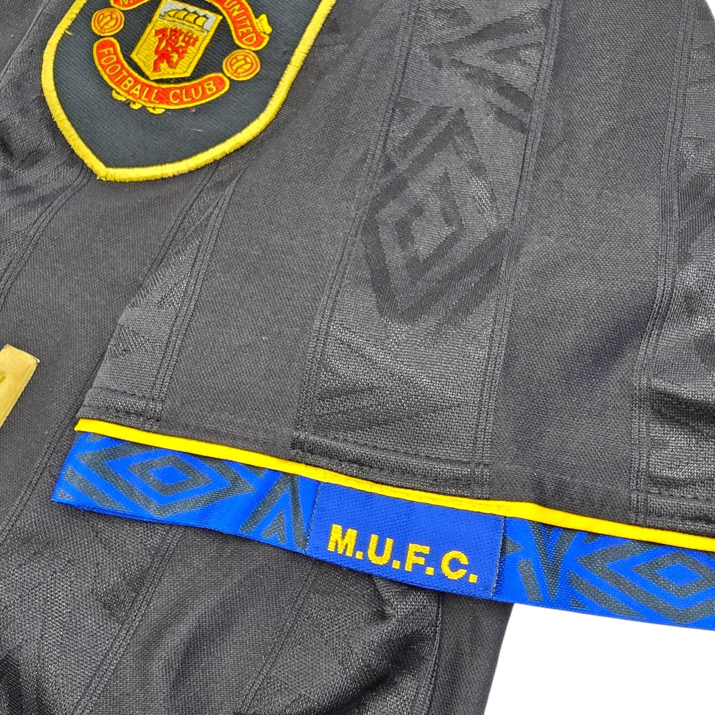 1993/95 Manchester United Away Football Shirt (L) Umbro
