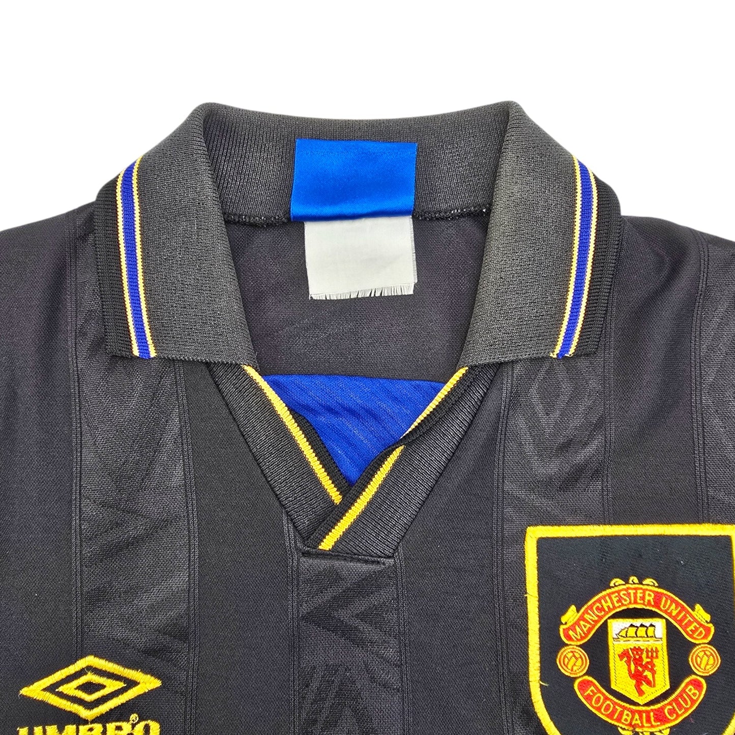 1993/95 Manchester United Away Football Shirt (L) Umbro
