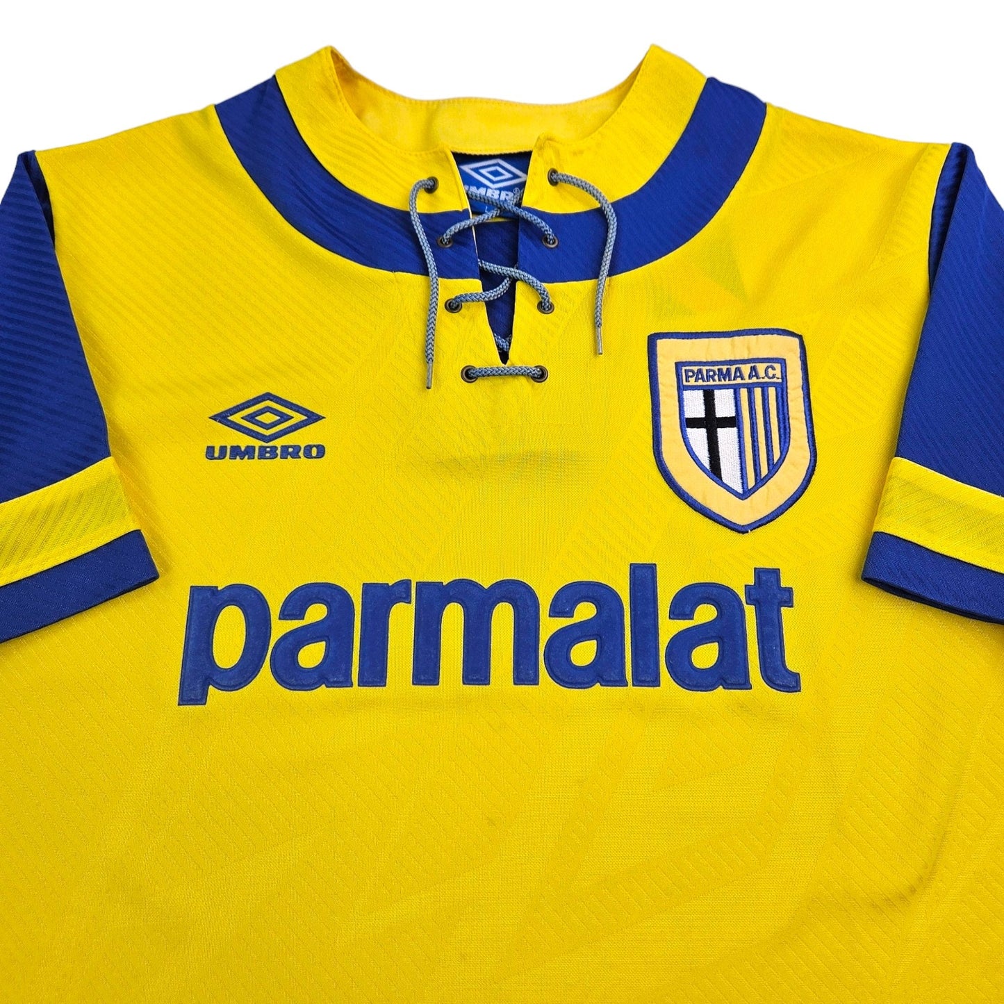 1993/95 Parma Home Football Shirt (L) Umbro