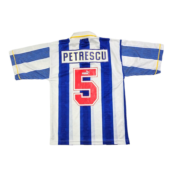1993/95 Sheffield Wednesday Home Football Shirt (S) Puma #5 Petrescu
