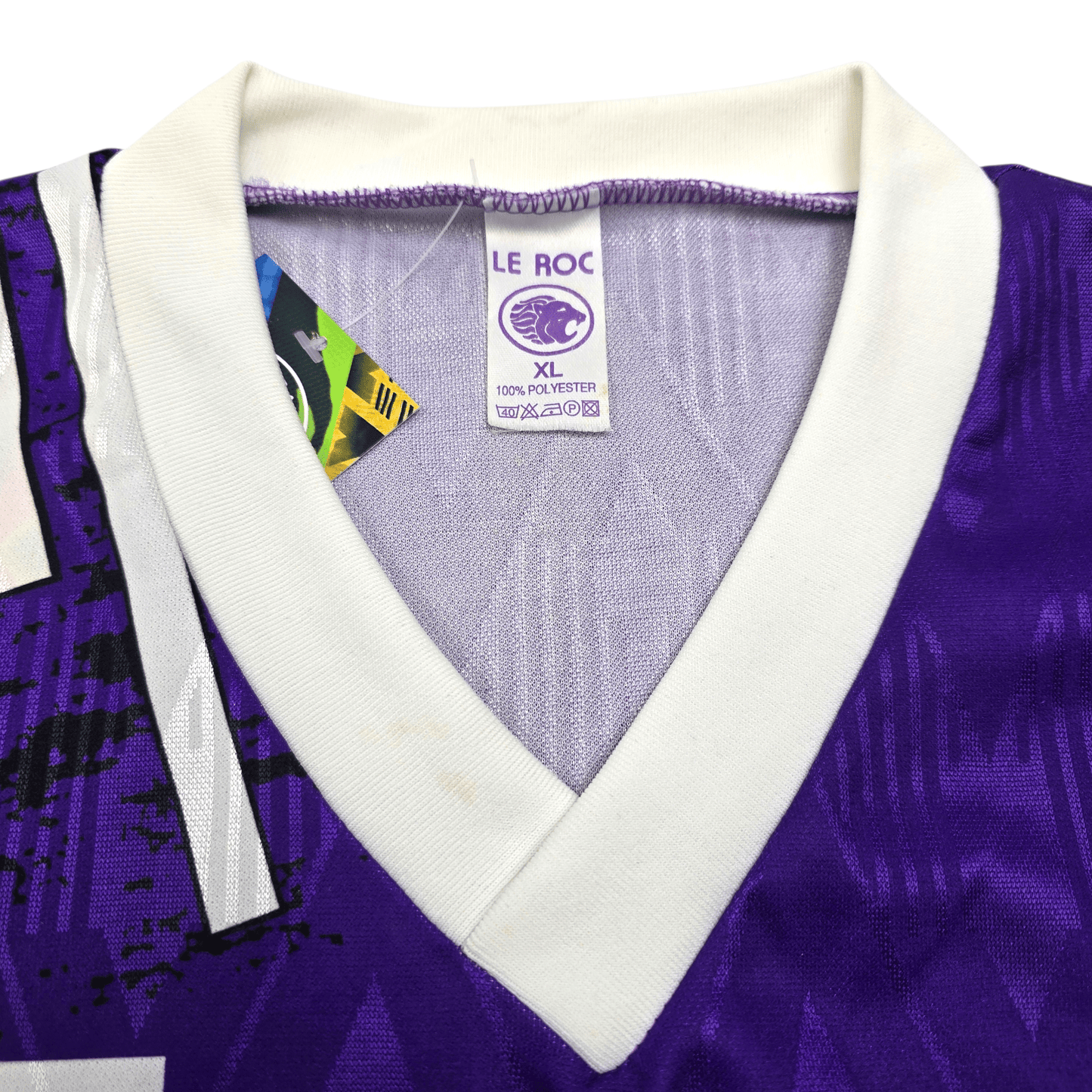 1993/95 Toulouse Home Football Shirt (XL) Le Roc Sport