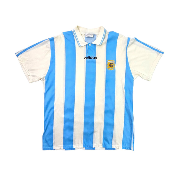 1994 Argentina Home Football Shirt (L) Adidas