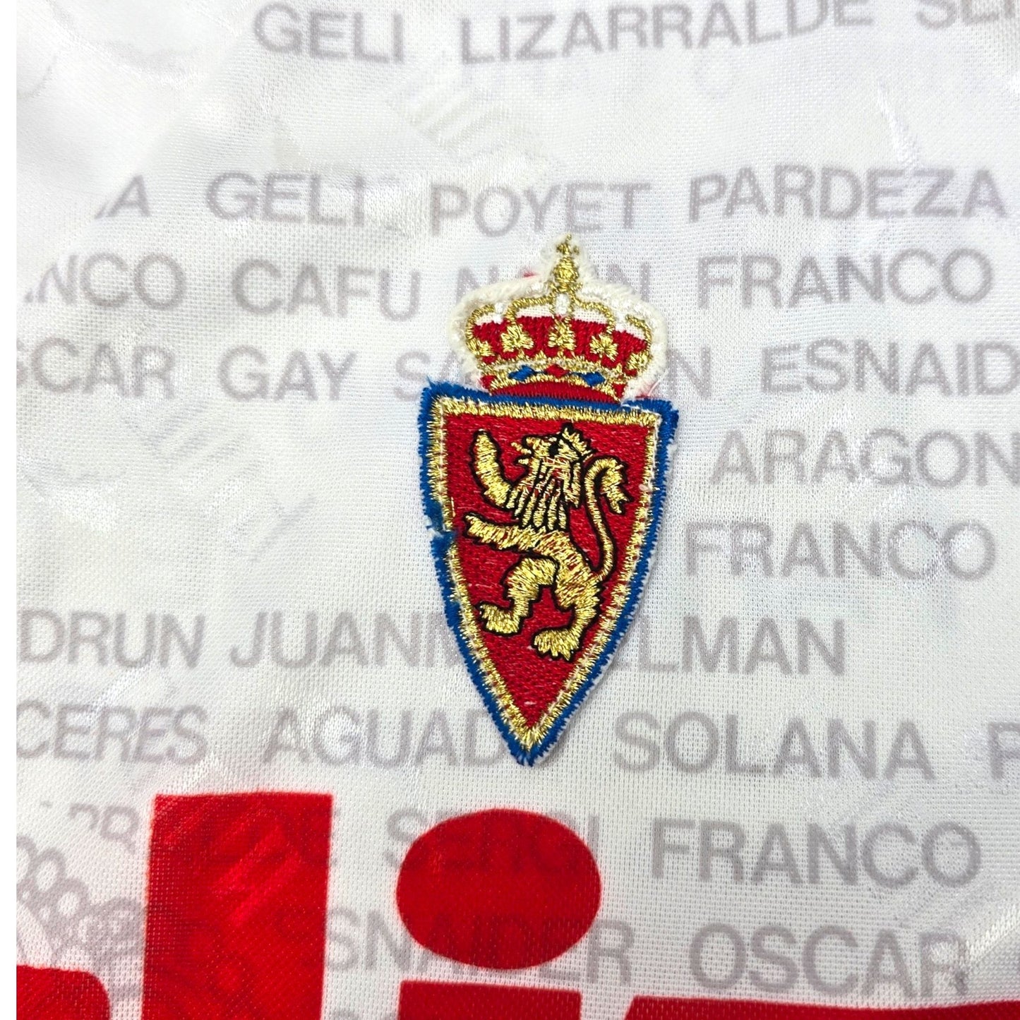 1994/5 Real Zaragoza Home Football Shirt (L) Puma (Special Edition - European)