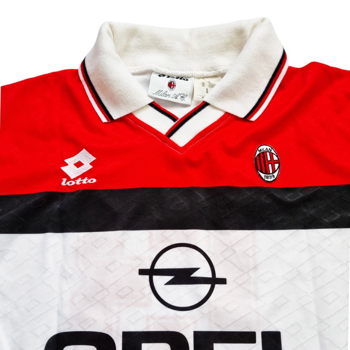 1994/95 AC Milan Away Football Shirt (L) Lotto #13