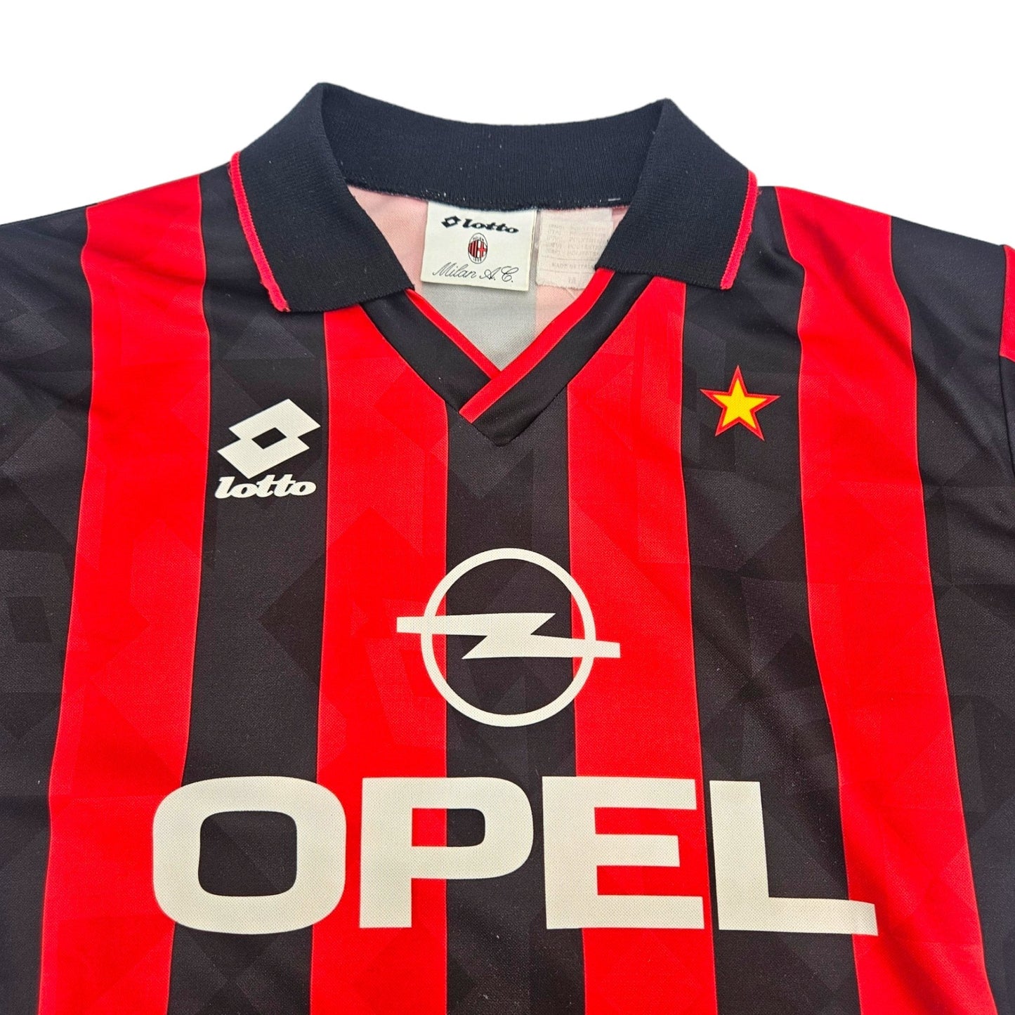 1994/95 AC Milan Home Football Shirt (L) Lotto