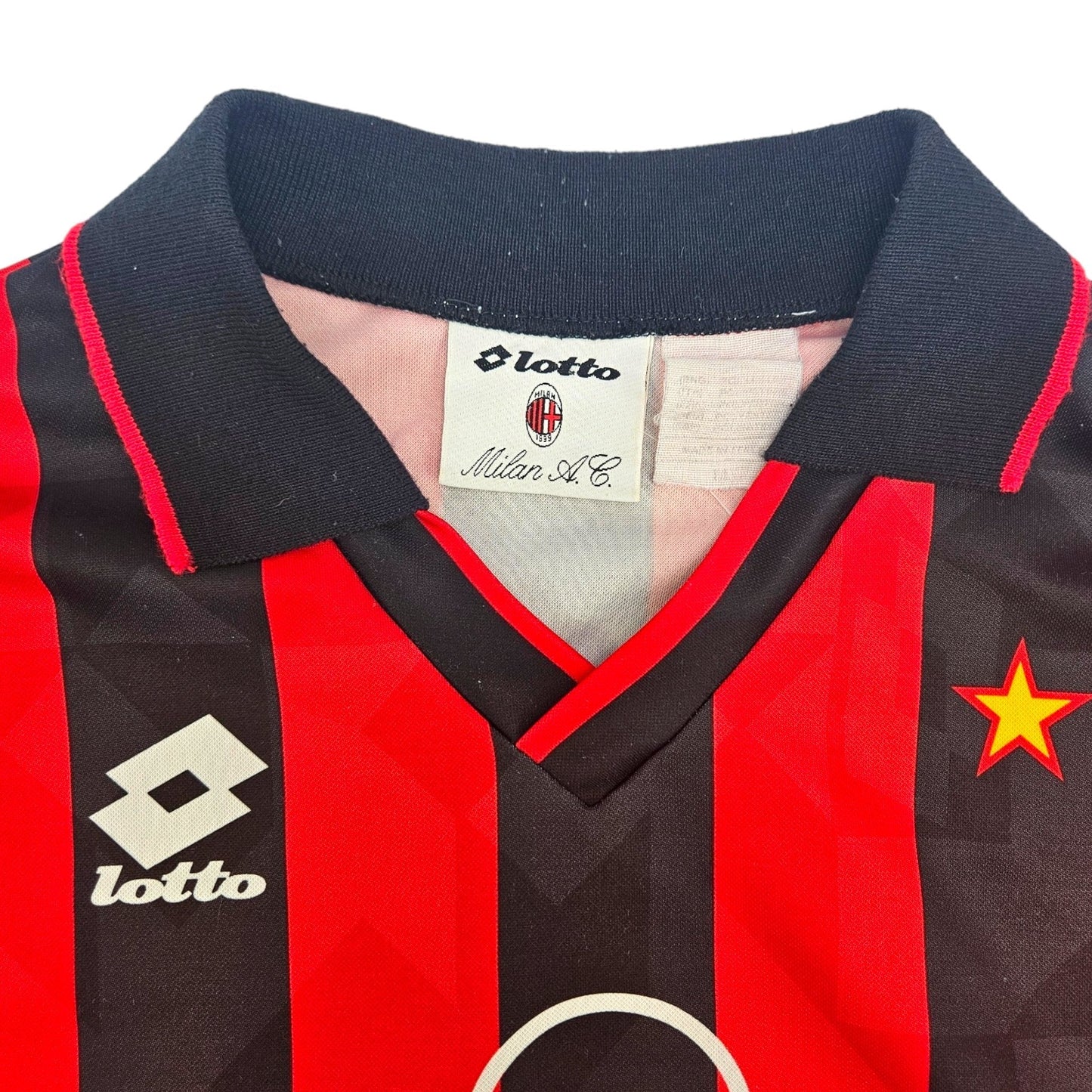 1994/95 AC Milan Home Football Shirt (L) Lotto