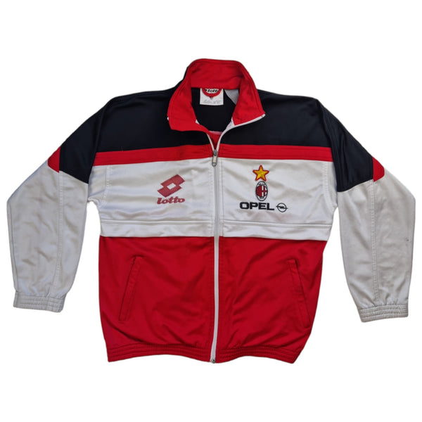 1994/95 AC Milan (Tracksuit Top) Good (S) Lotto