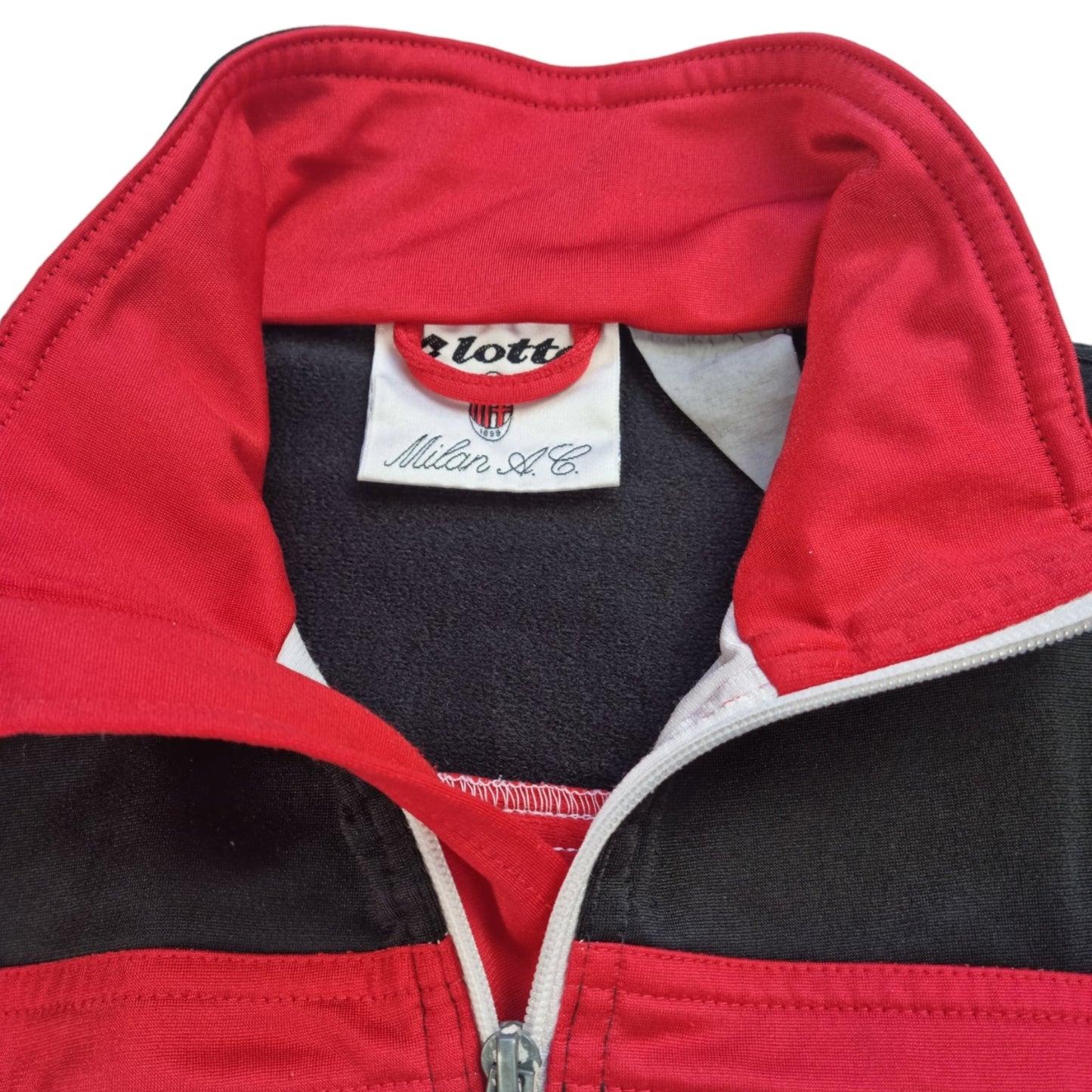 1994/95 AC Milan (Tracksuit Top) Good (S) Lotto