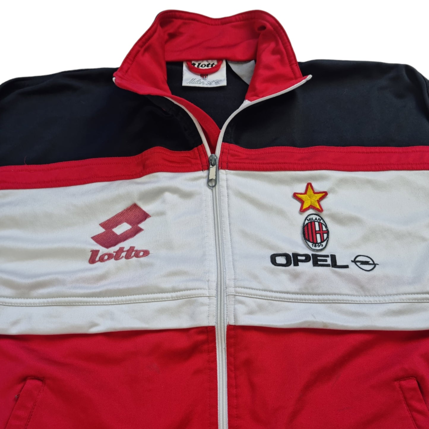 1994/95 AC Milan (Tracksuit Top) Good (S) Lotto