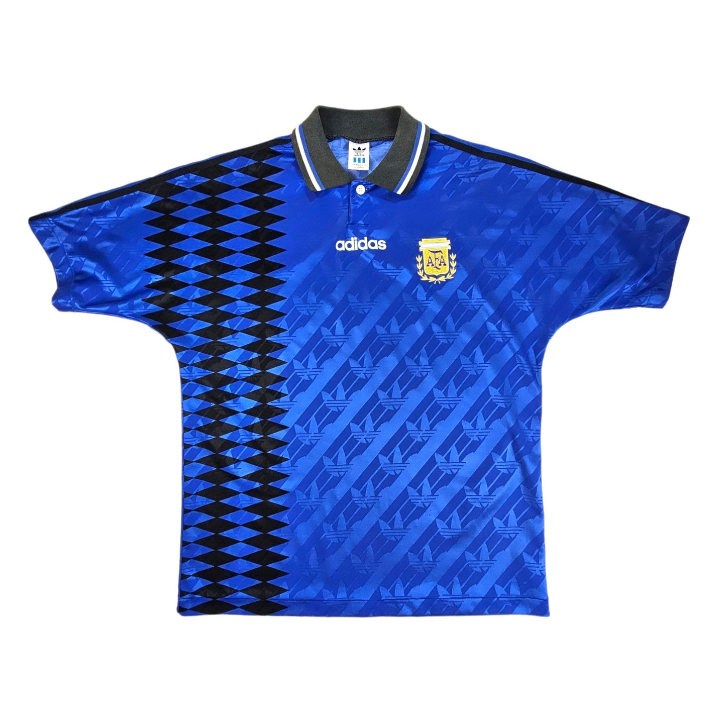 1994/95 Argentina Away Football Shirt (L) Adidas (Re-Badged Template)