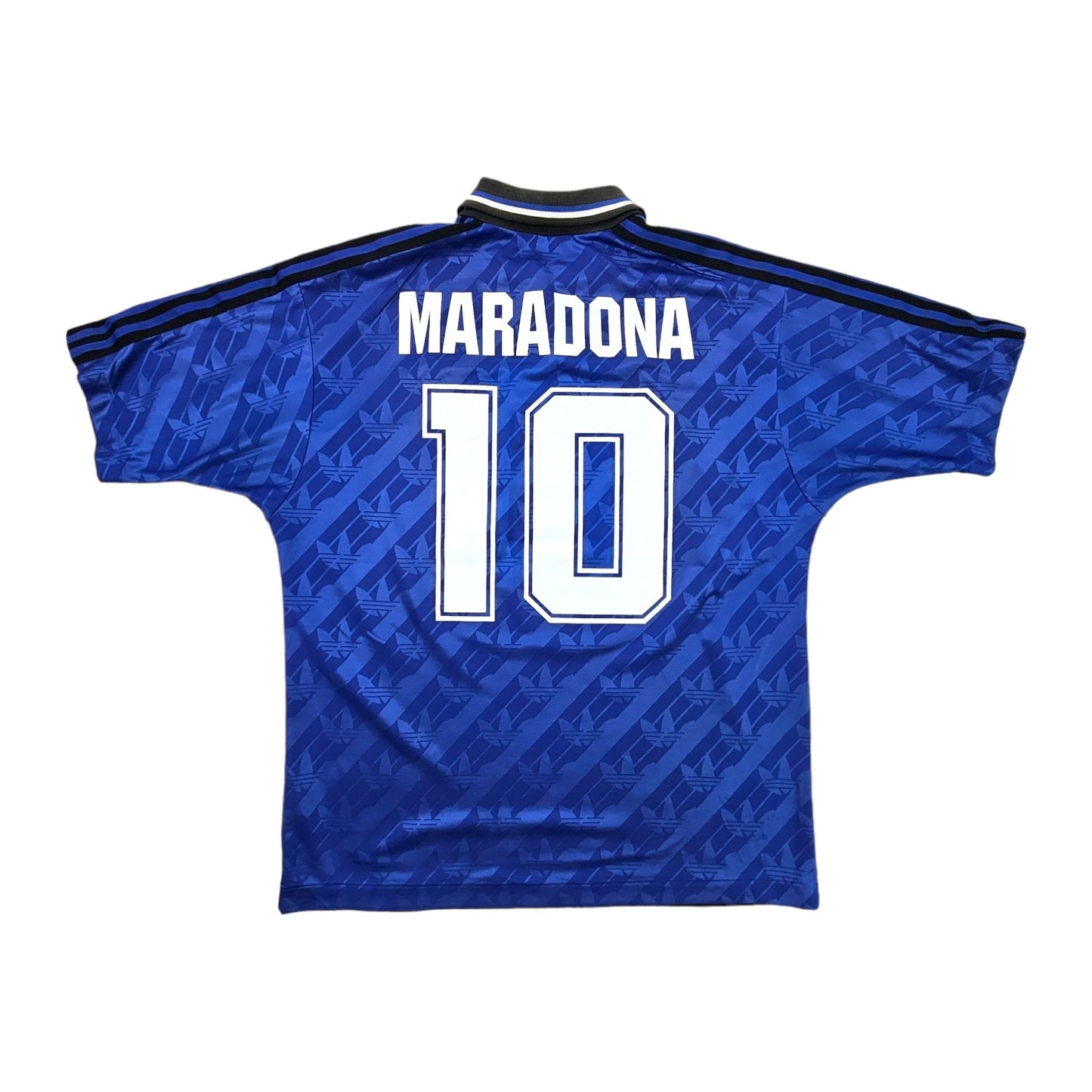 1994/95 Argentina Away Football Shirt (M) Adidas #10 Maradona (Re-badged Template)