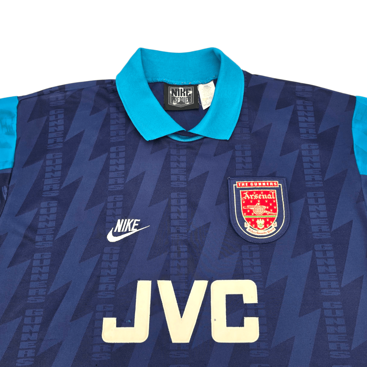 1994/95 Arsenal Away Football Shirt (M) Nike