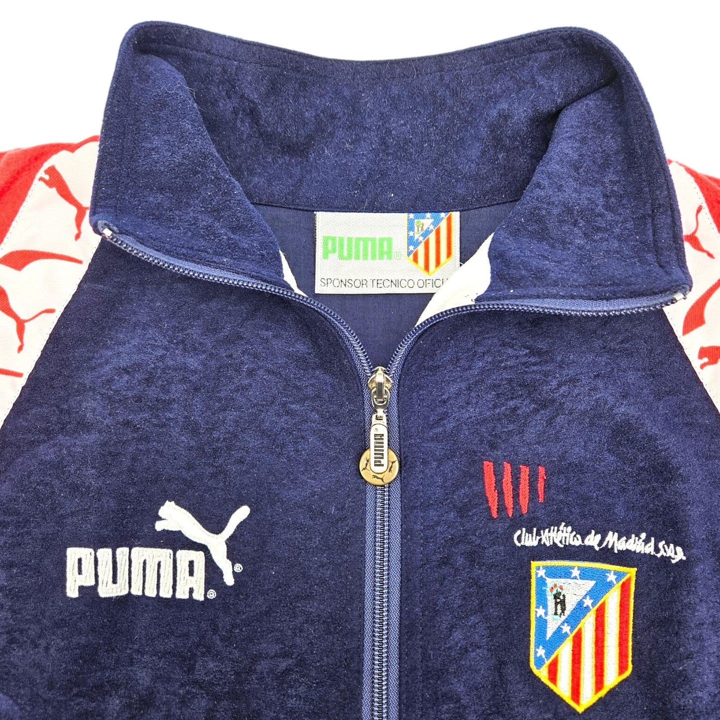 1994/95 Atletico Madrid Tracksuit Football Shirt (XL) Puma