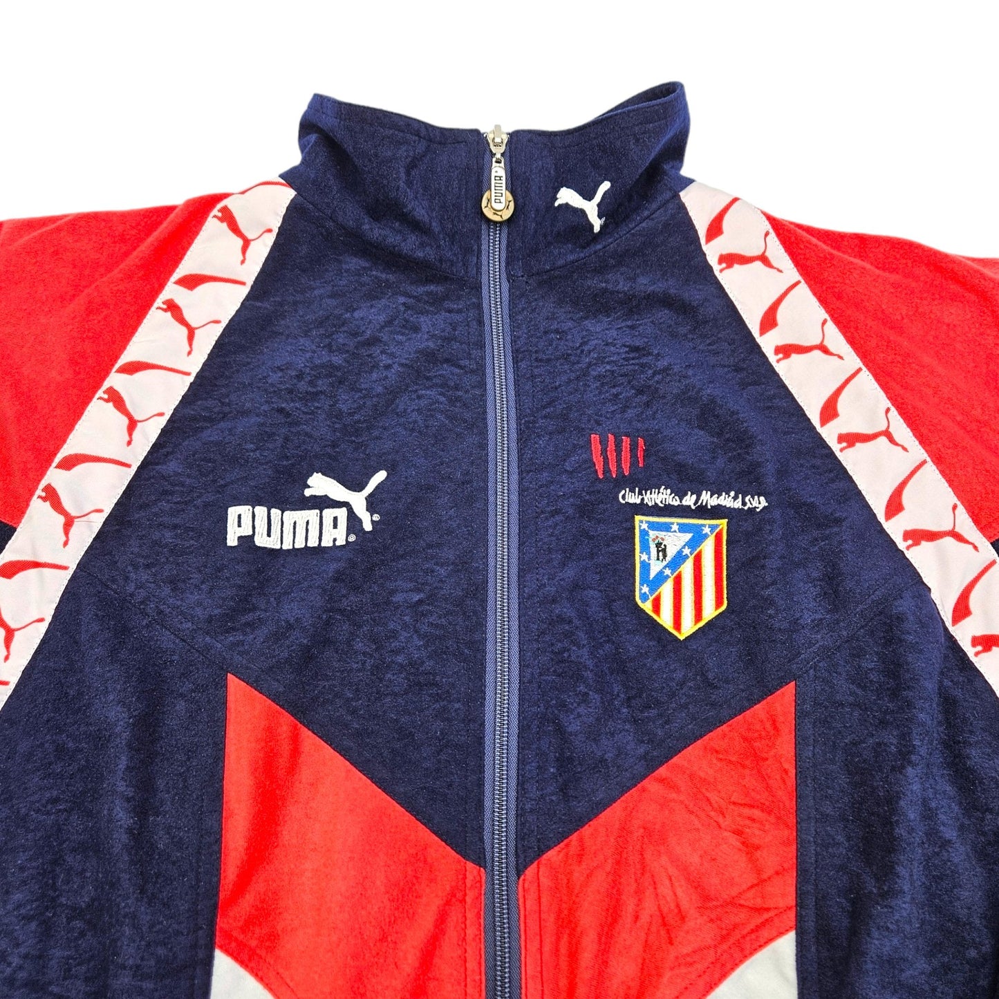 1994/95 Atletico Madrid Tracksuit Football Shirt (XL) Puma