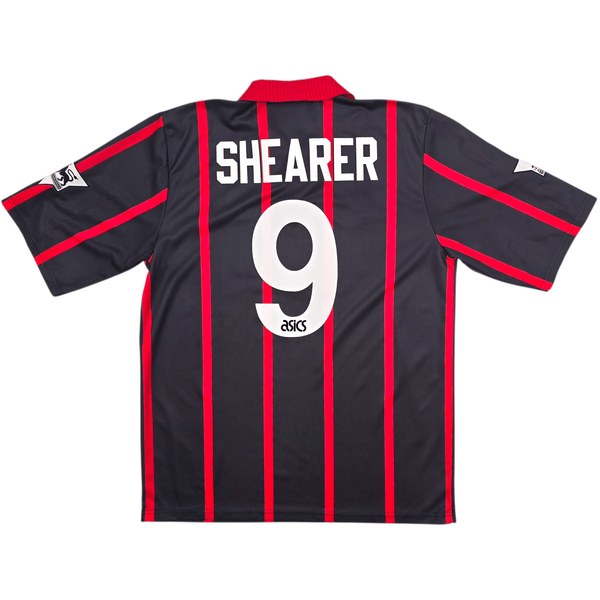 1994/95 Blackburn Rovers Away Football Shirt (L) Asics #9 Shearer