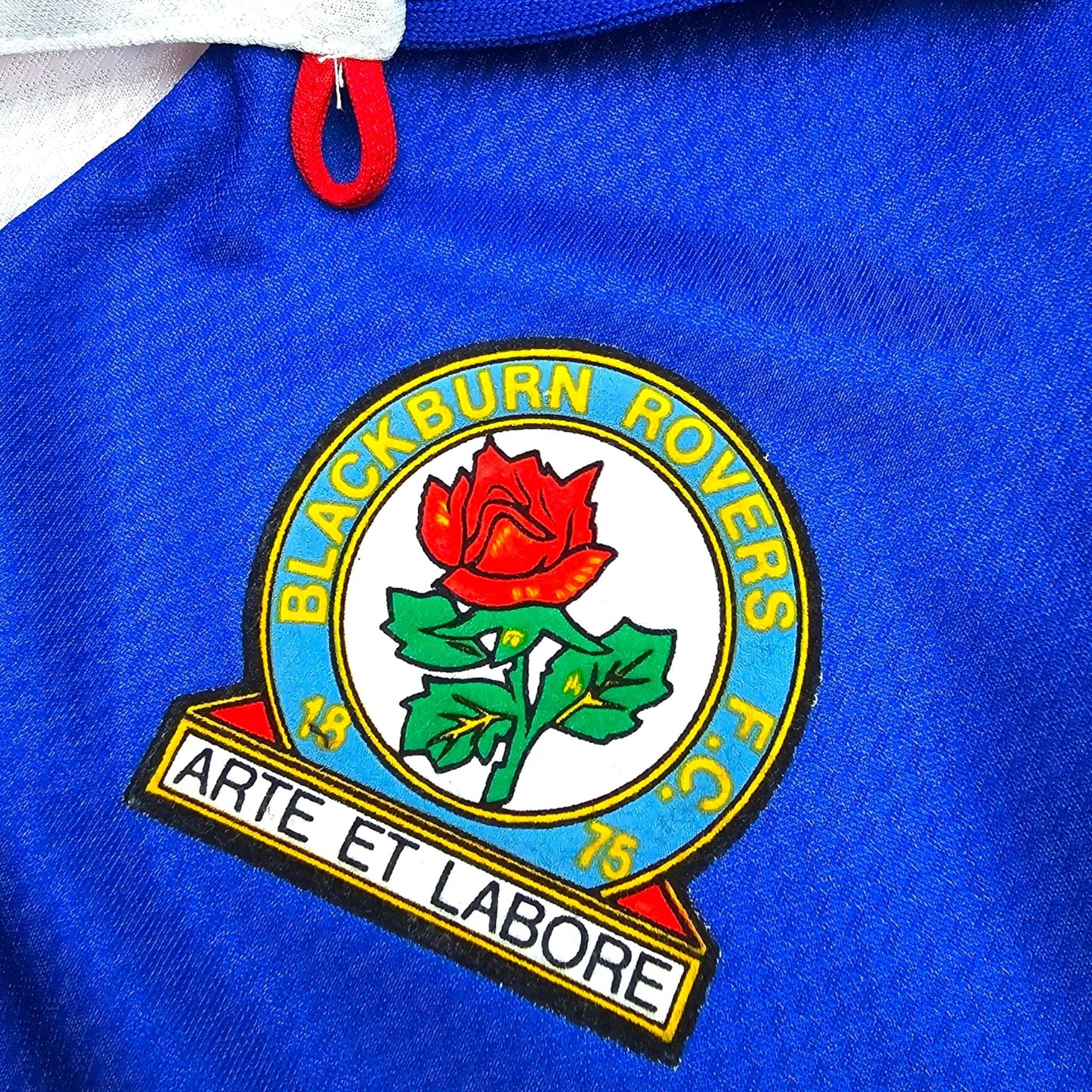 1994/95 Blackburn Rovers Home Football Shirt (M) Asics