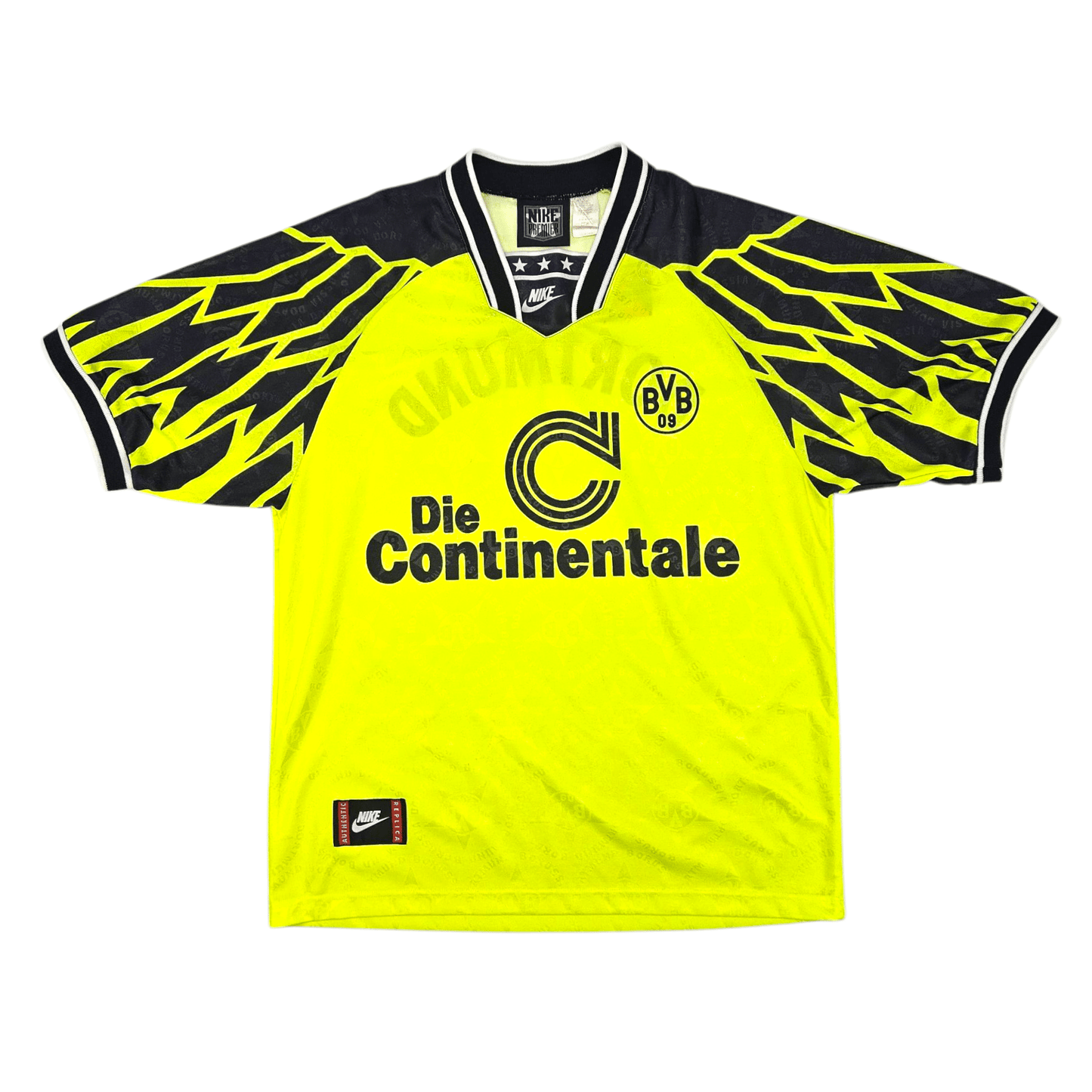 1994/95 Dortmund Home Football Shirt (L) Nike
