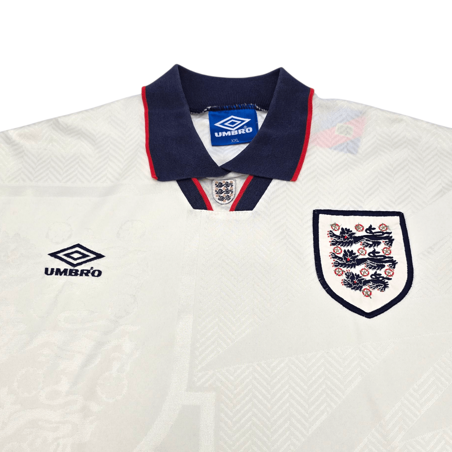 1994/95 England Home Football Shirt (2XL) Umbro