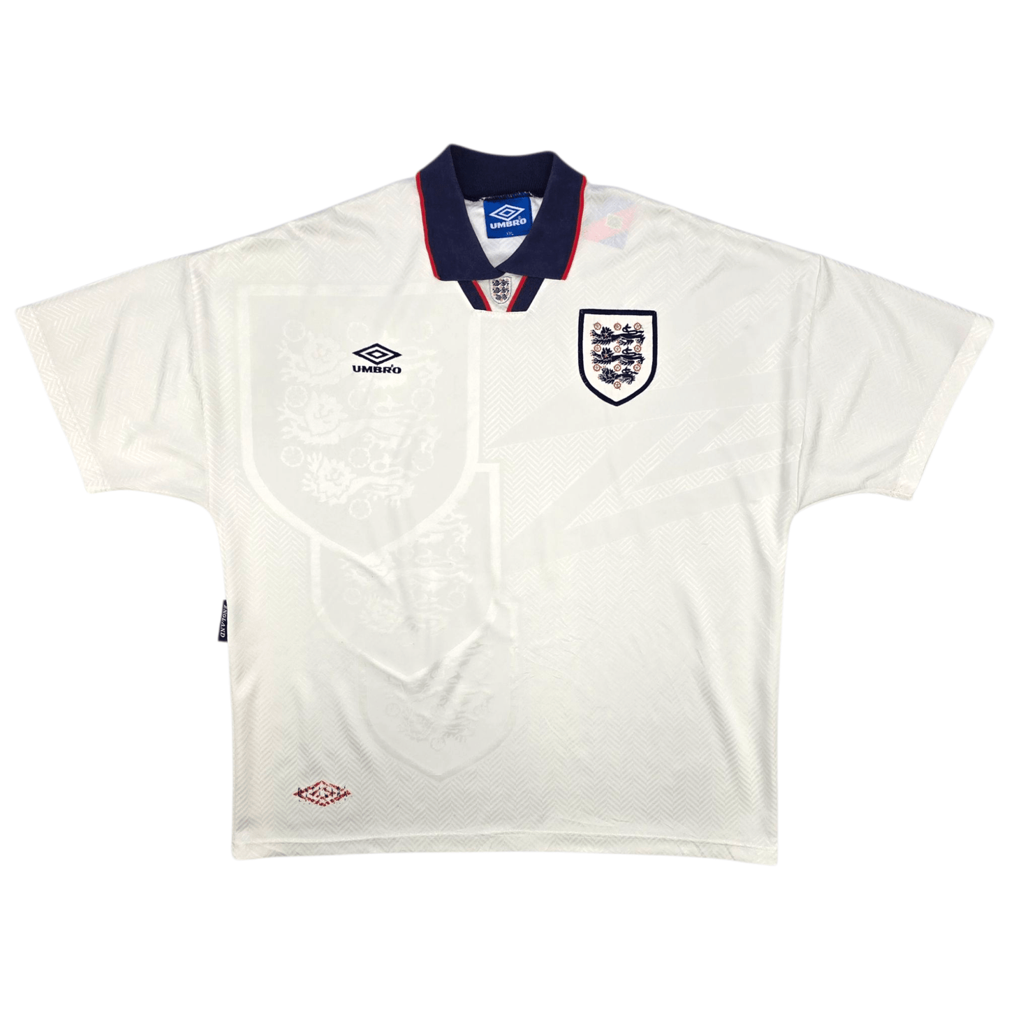 1994/95 England Home Football Shirt (2XL) Umbro