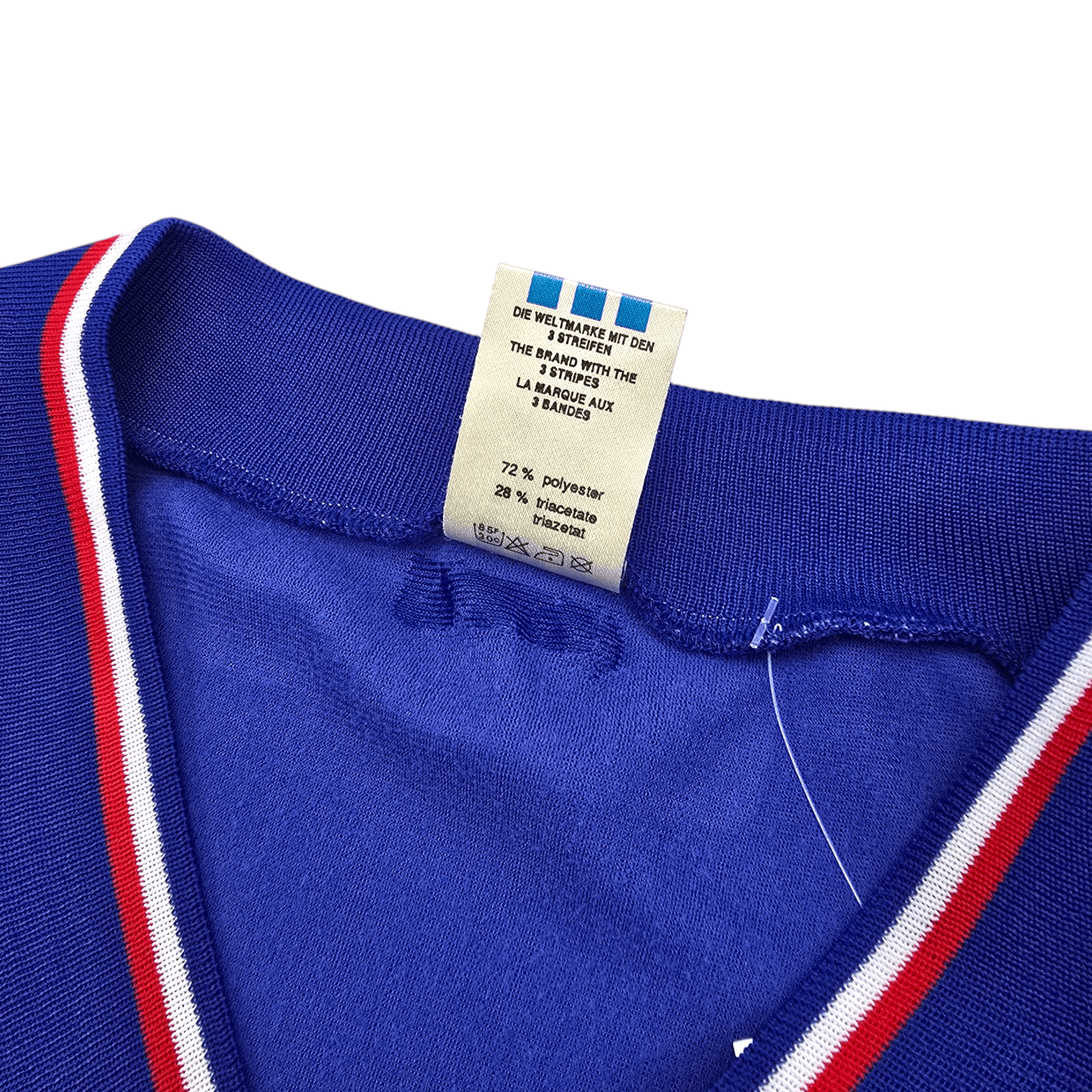1994/95 France Home Football Shirt (XL) Adidas #9 (U21 Match Issue)