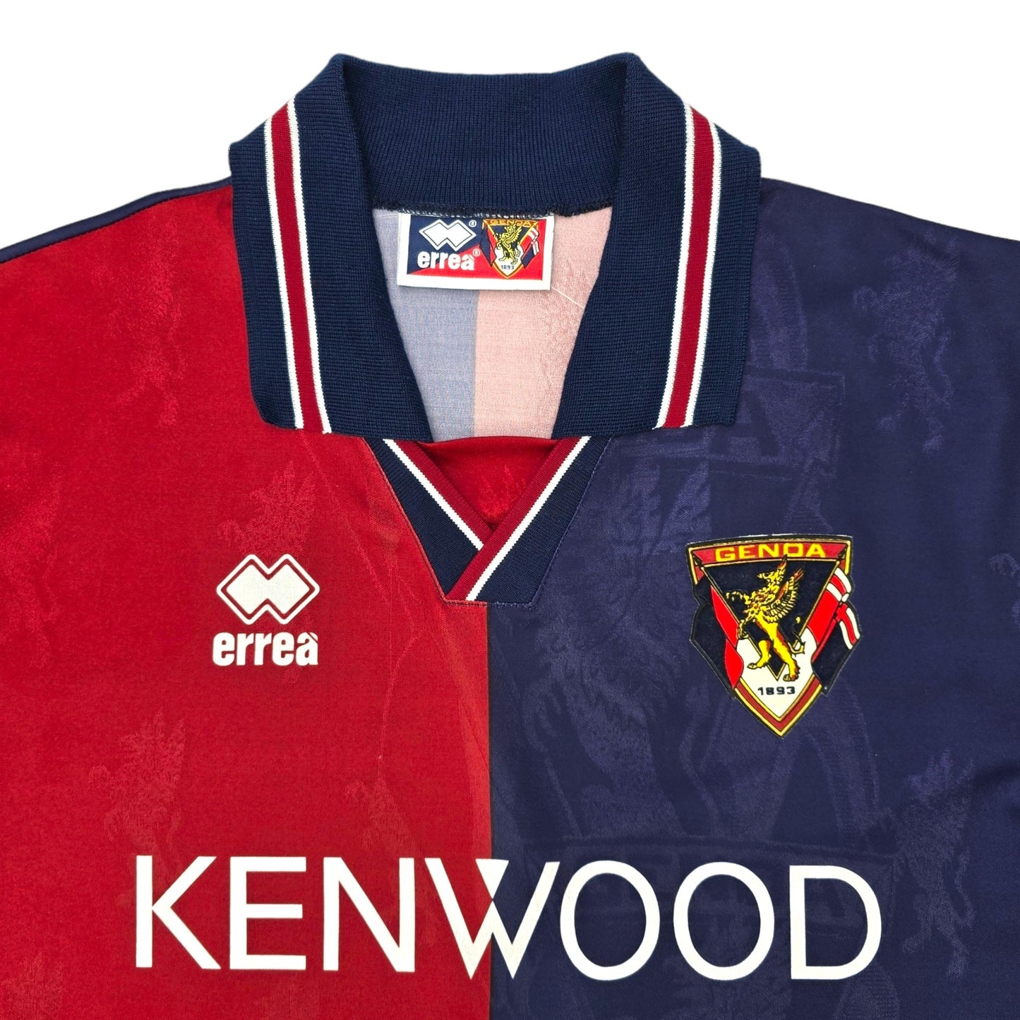 1994/95 Genoa Home Football Shirt (M) Errea