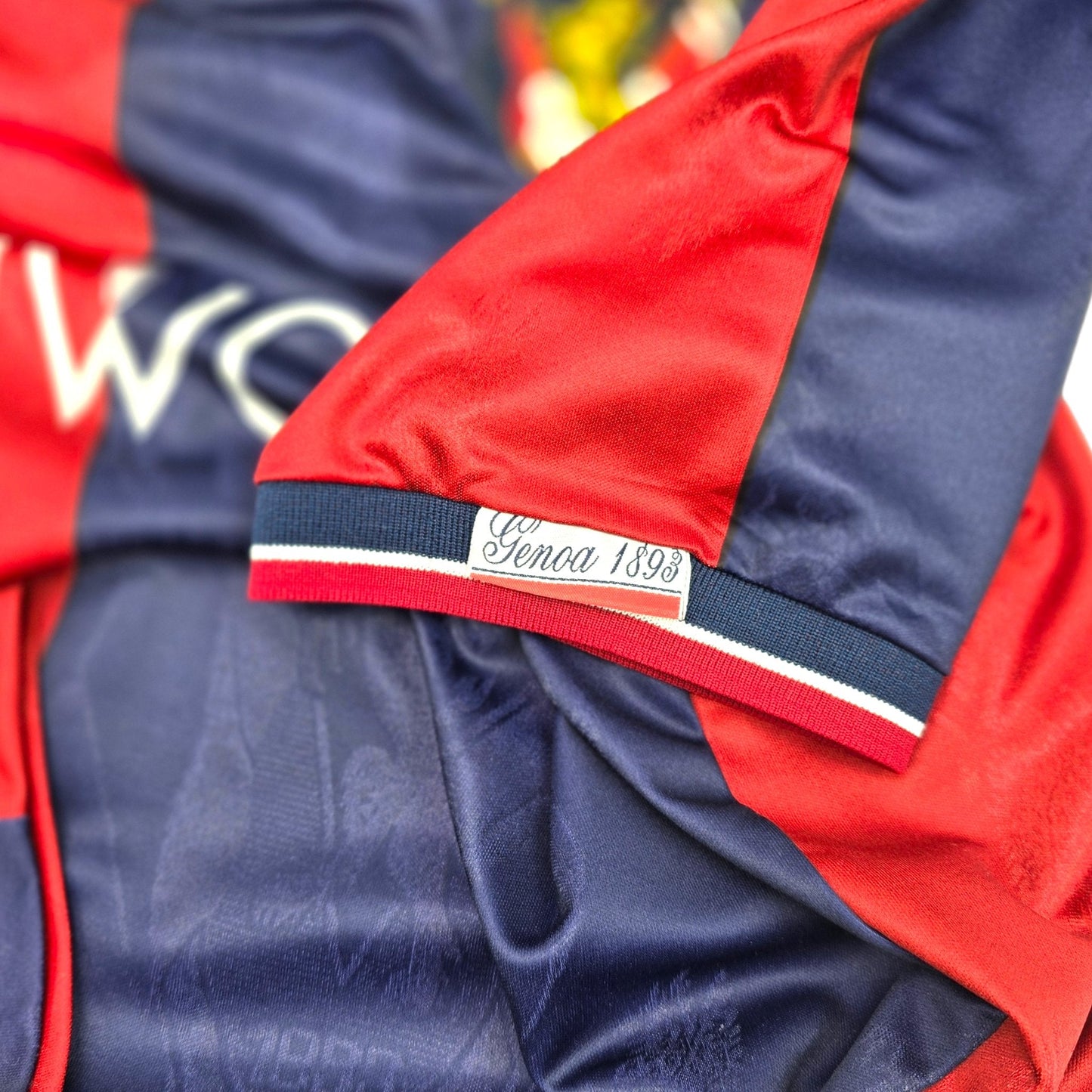 1994/95 Genoa Home Football Shirt (M) Errea