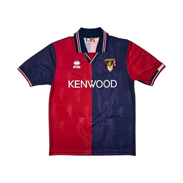 1994/95 Genoa Home Football Shirt (M) Errea