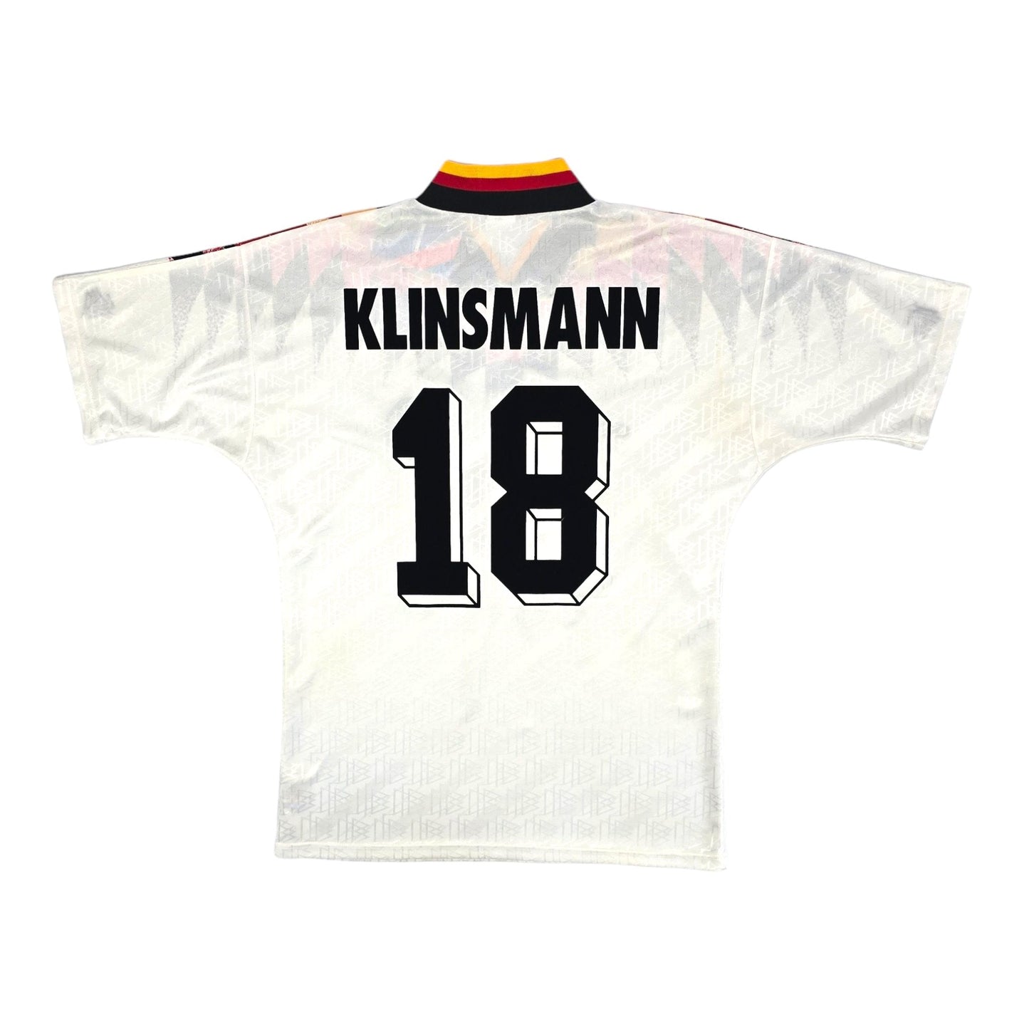 1994/95 Germany Home Football Shirt (M) Adidas #18 Klinsmann