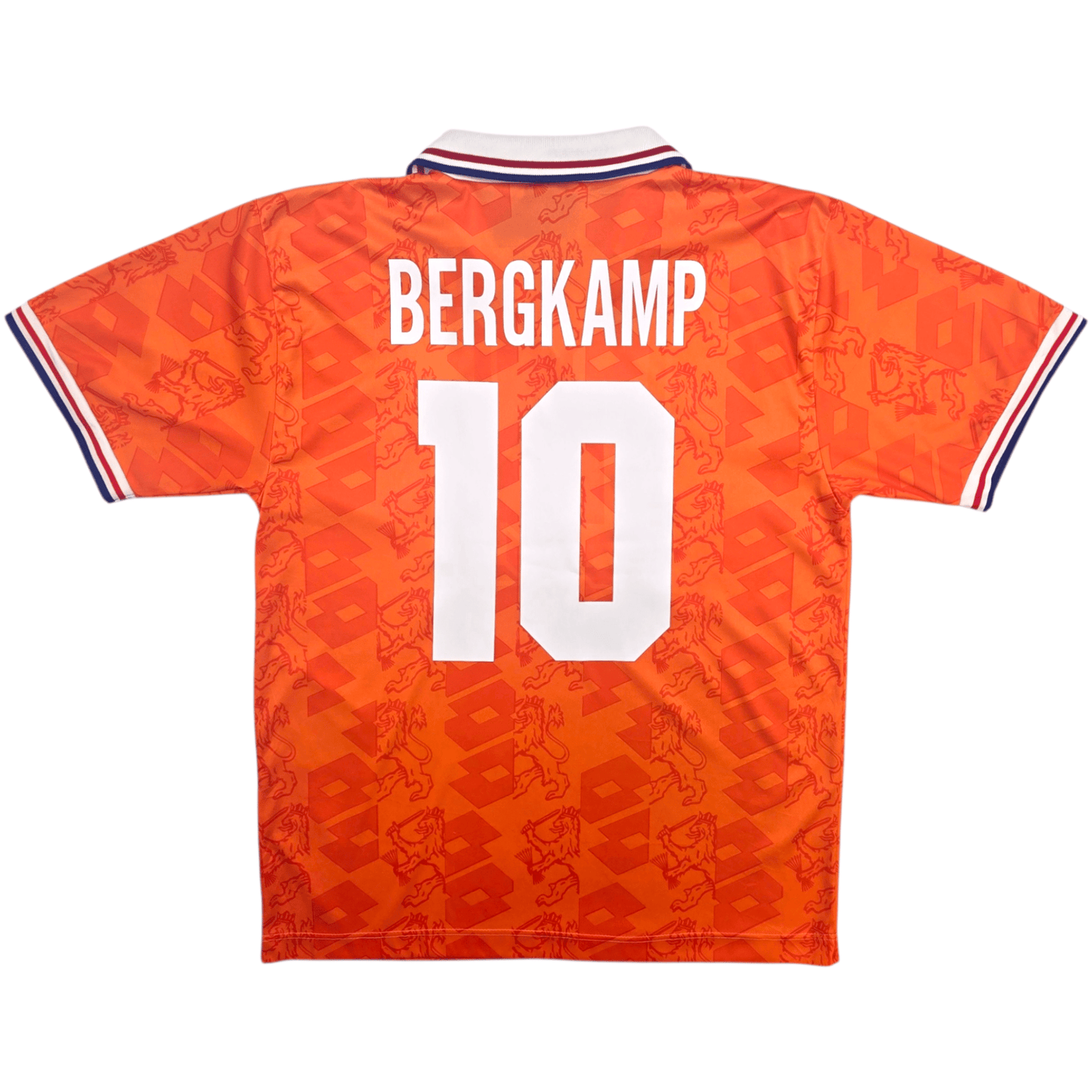 1994/95 Holland Home Football Shirt (L) Lotto #10 Bergkamp