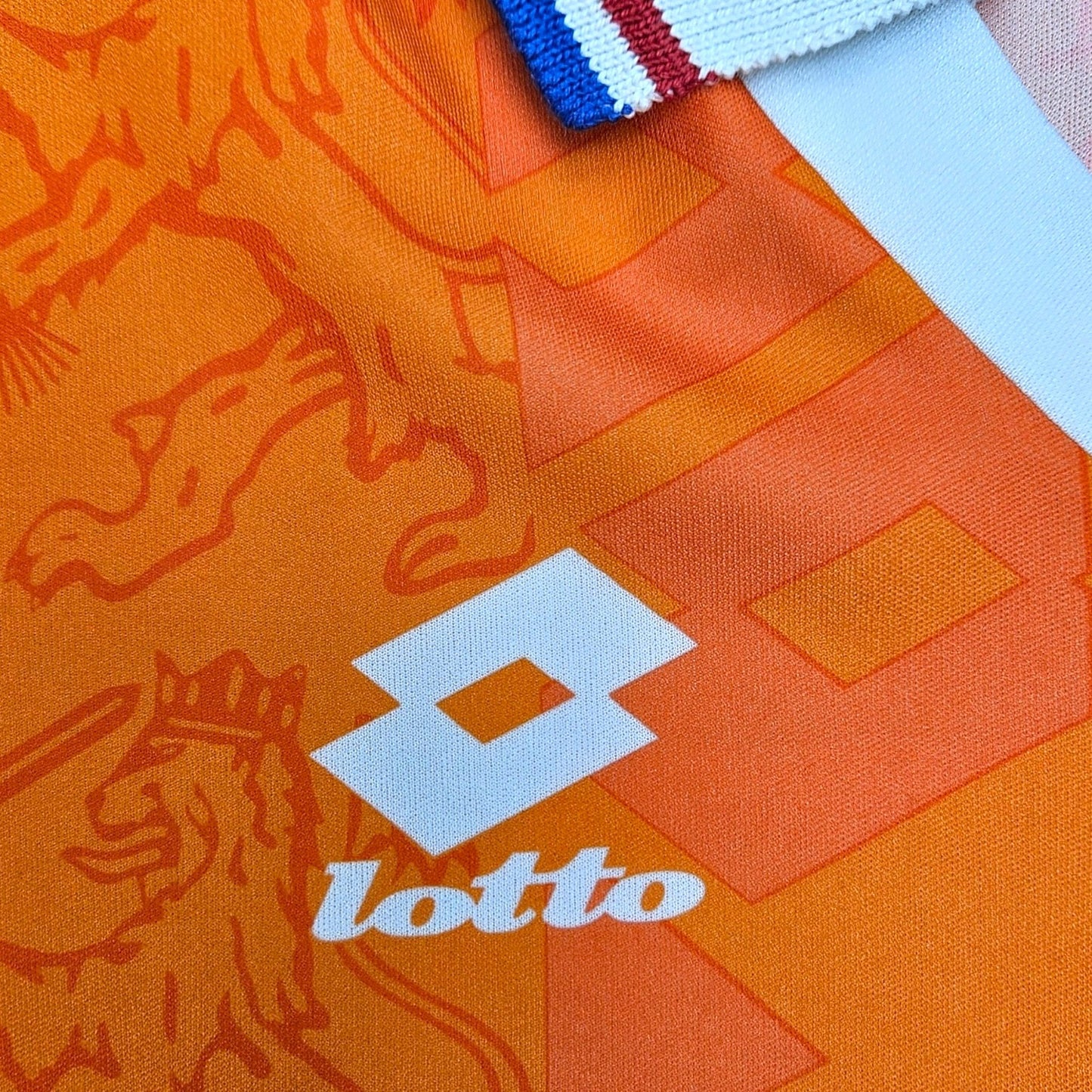 1994/95 Holland Home Football Shirt (M) Lotto #10 Bergkamp