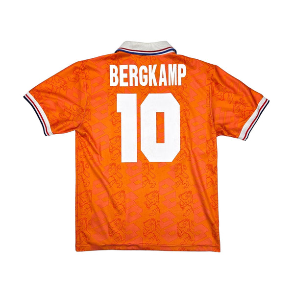 1994/95 Holland Home Football Shirt (M) Lotto #10 Bergkamp