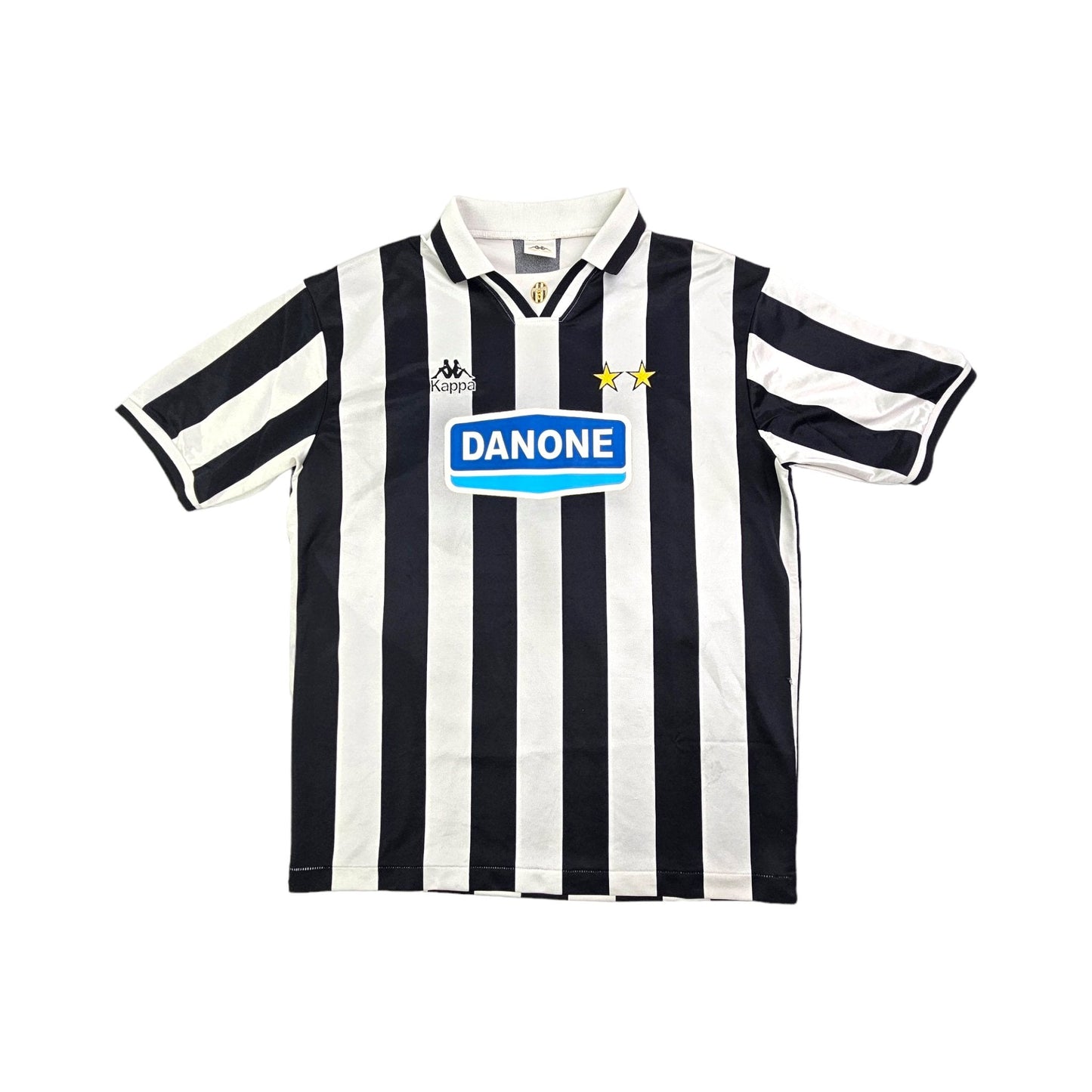 1994/95 Juventus Home Football Shirt (L) Kappa #9 Vialli