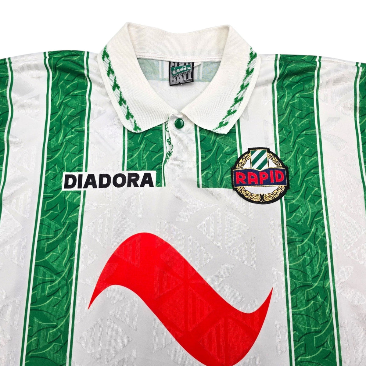 1994/95 Rapid Vienna Home Football Shirt (2XL) Diadora