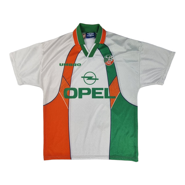 1994/95 Republic of Ireland Away Football Shirt (M) Umbro