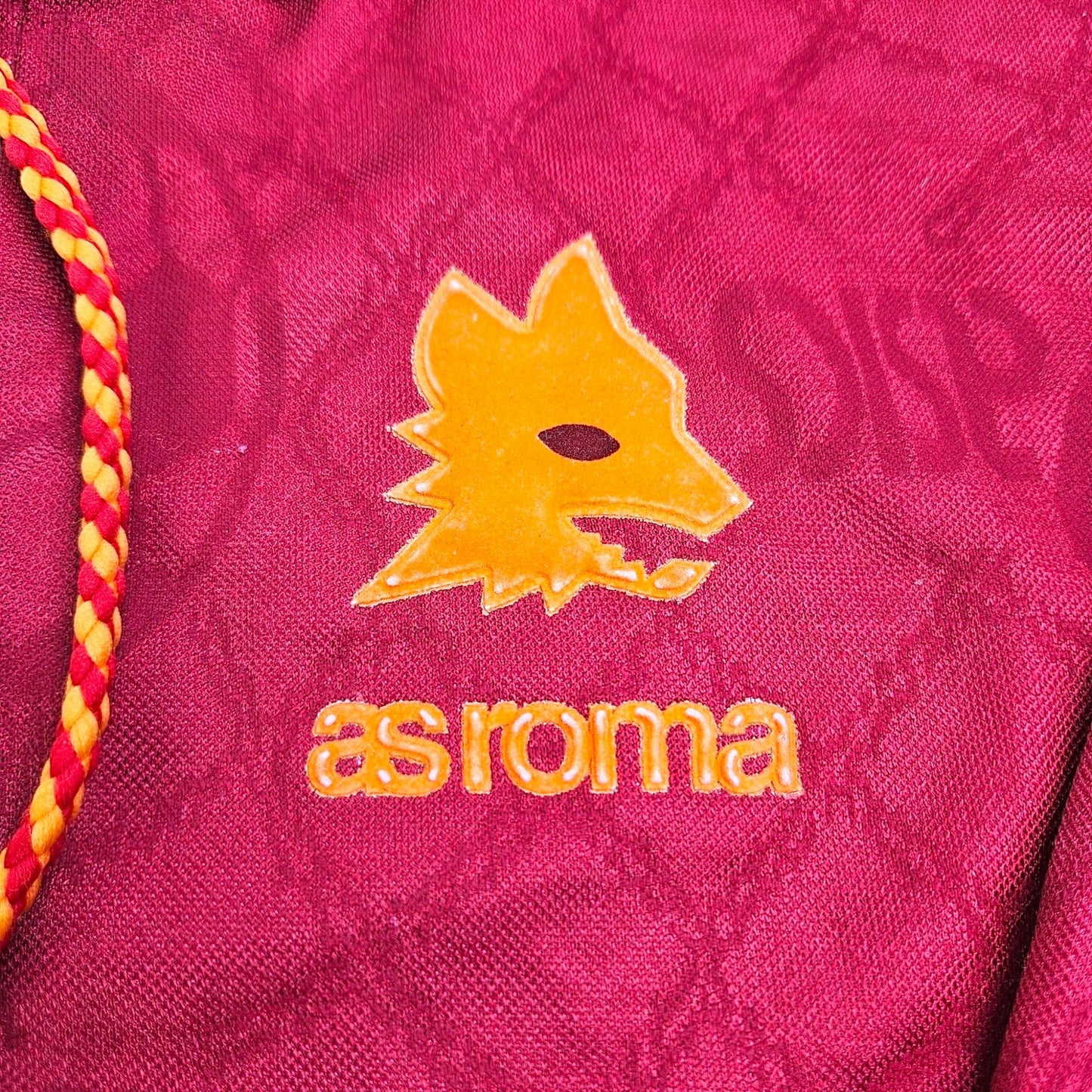 1994/95 Roma Home Football Shirt (M) Asics