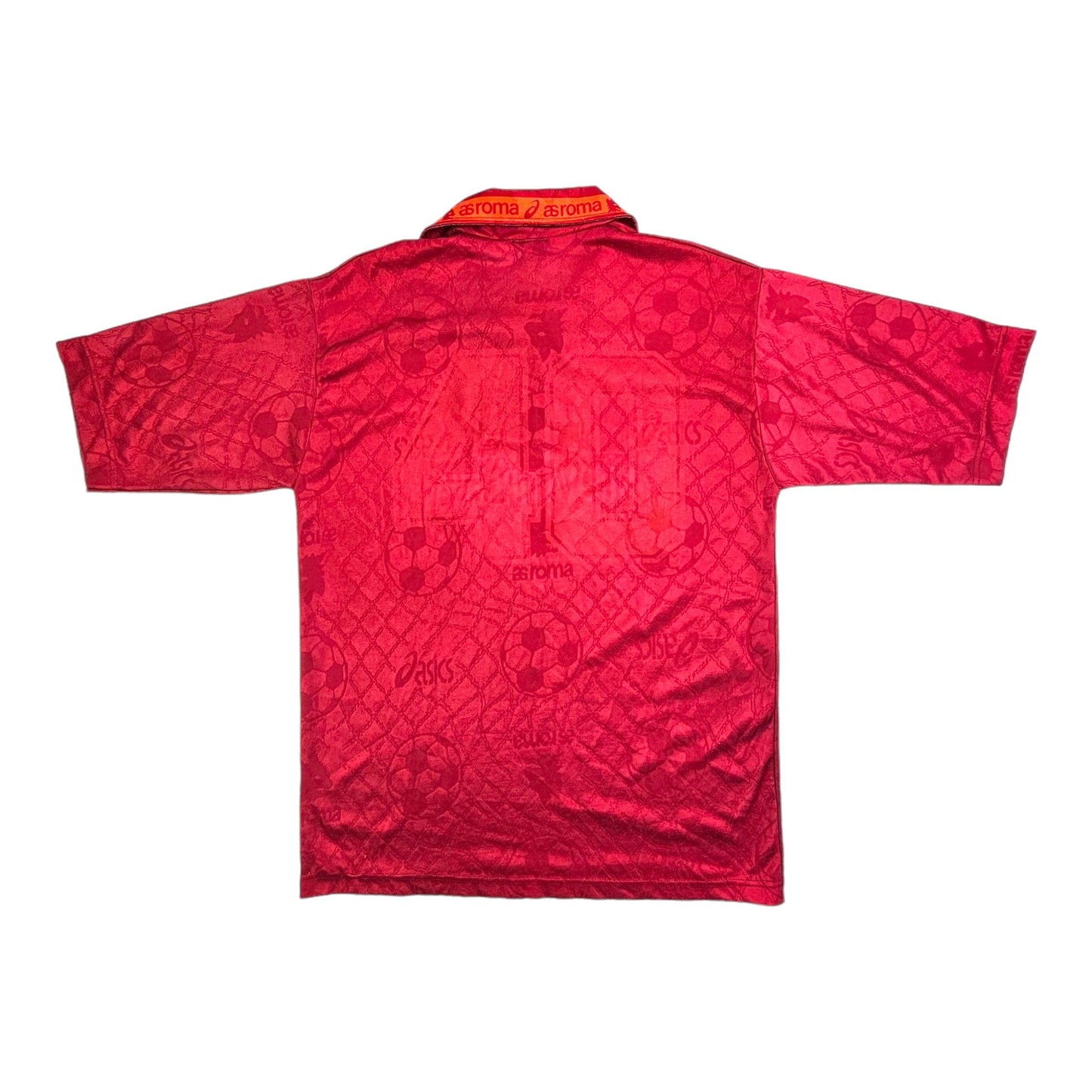 1994/95 Roma Home Football Shirt (M) Asics