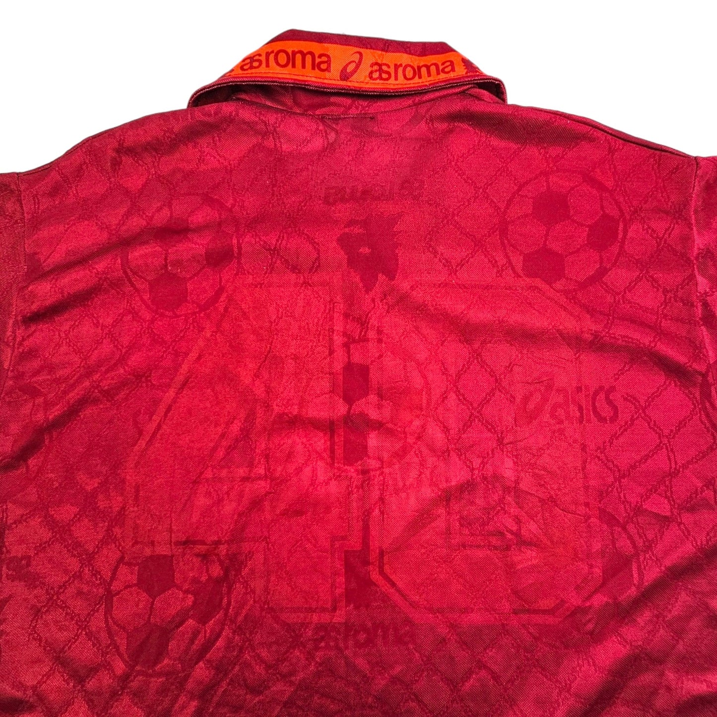 1994/95 Roma Home Football Shirt (M) Asics