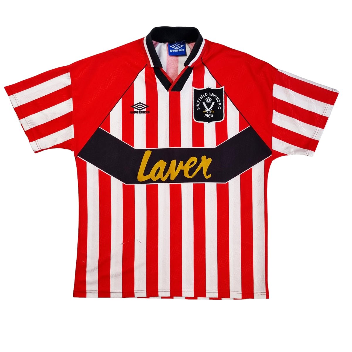 1994/95 Sheffield United Home Football Shirt (L) Umbro