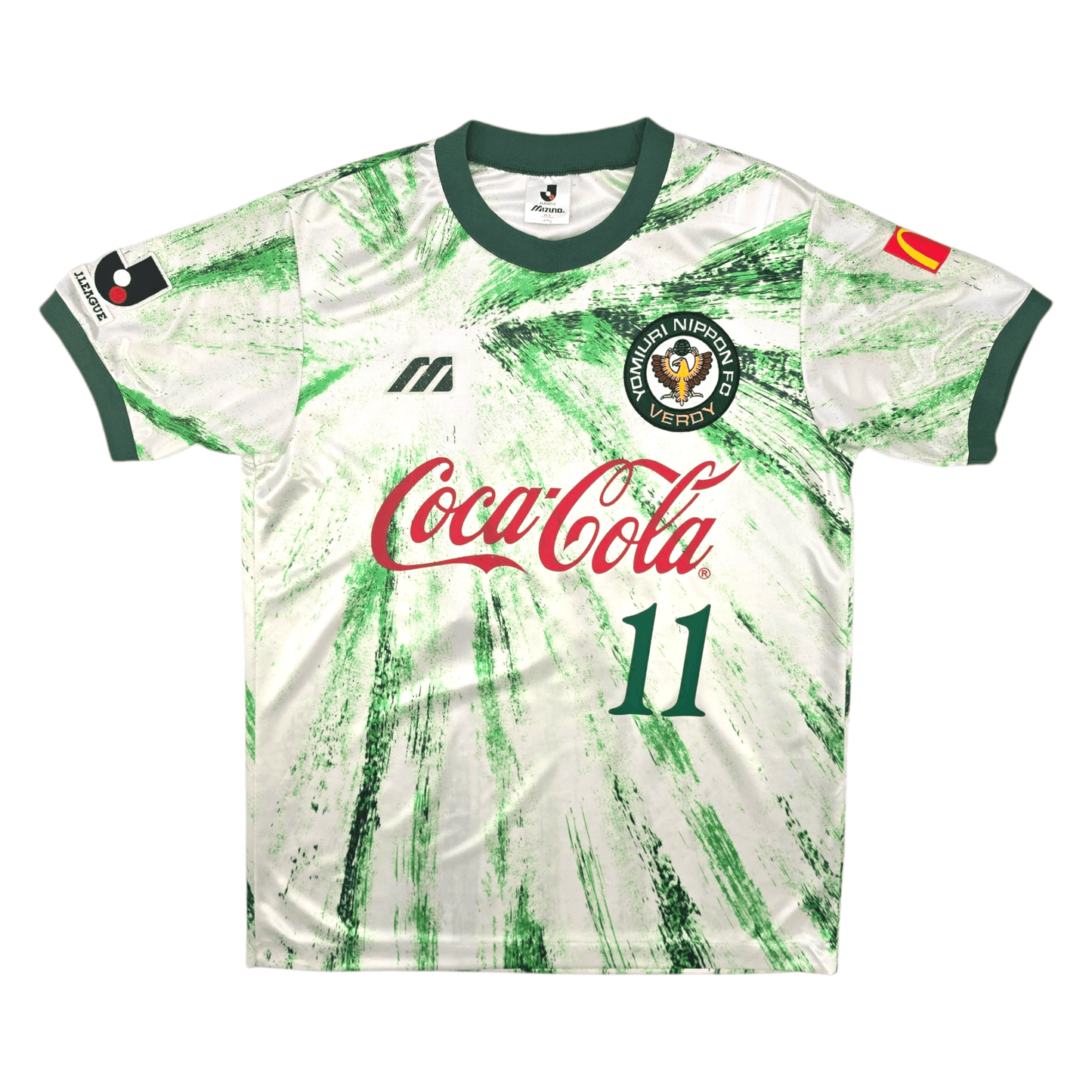 1994/95 Tokyo Verdy Away Football Shirt (L) Mizuno #11