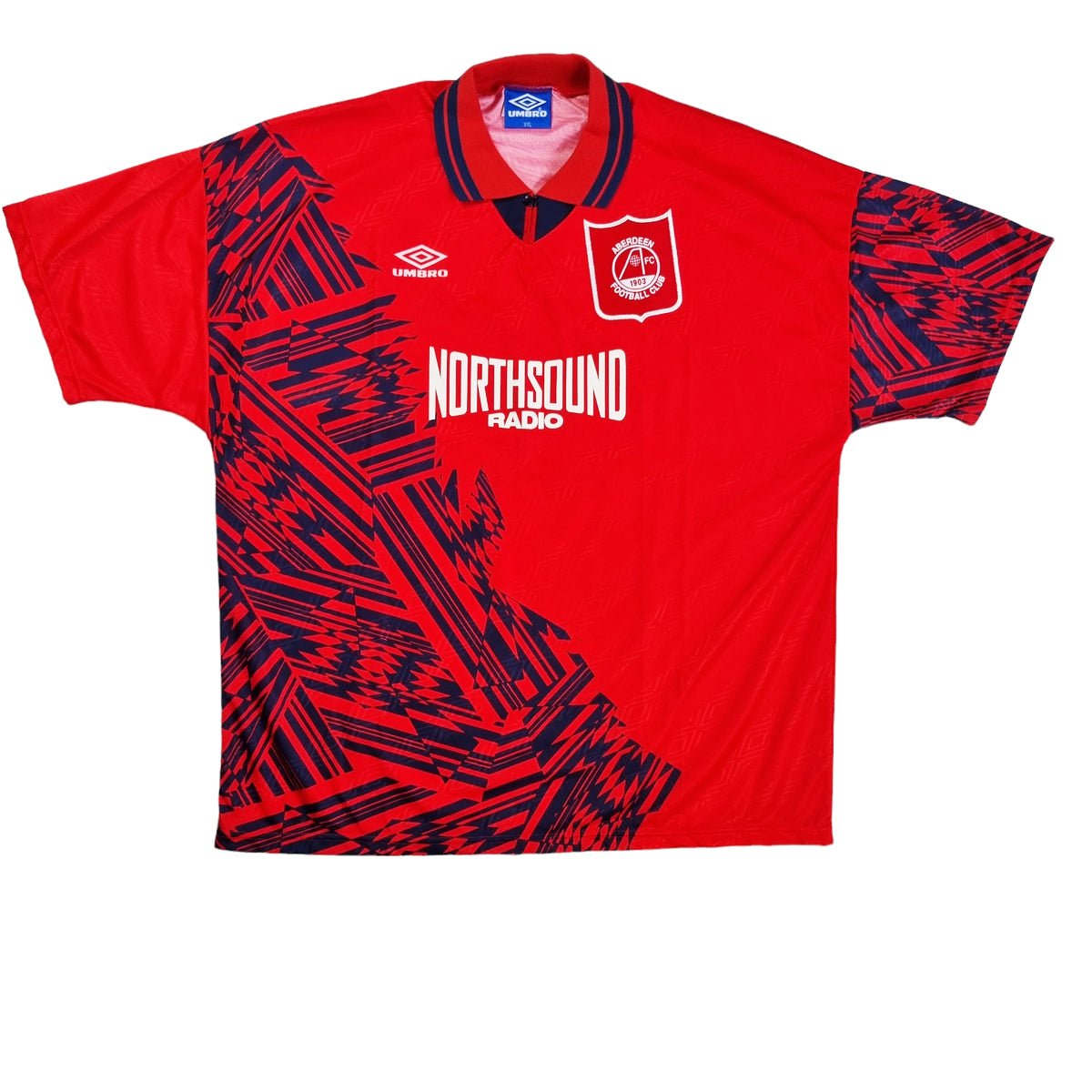 1994/96 Aberdeen Home Football Shirt (2XL) Umbro