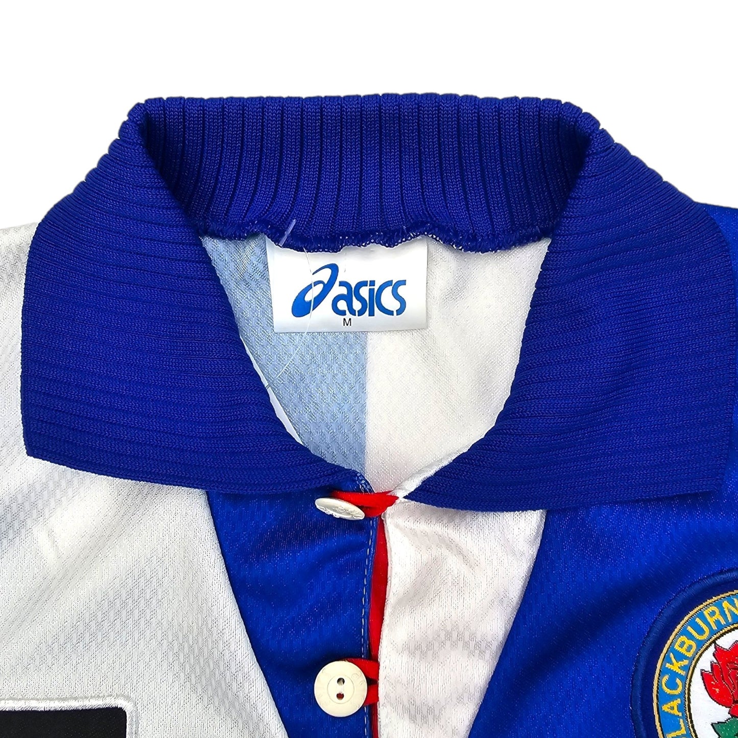 1994/96 Blackburn Rovers Home Football Shirt (M) Asics #9 Shearer (PL Champions)