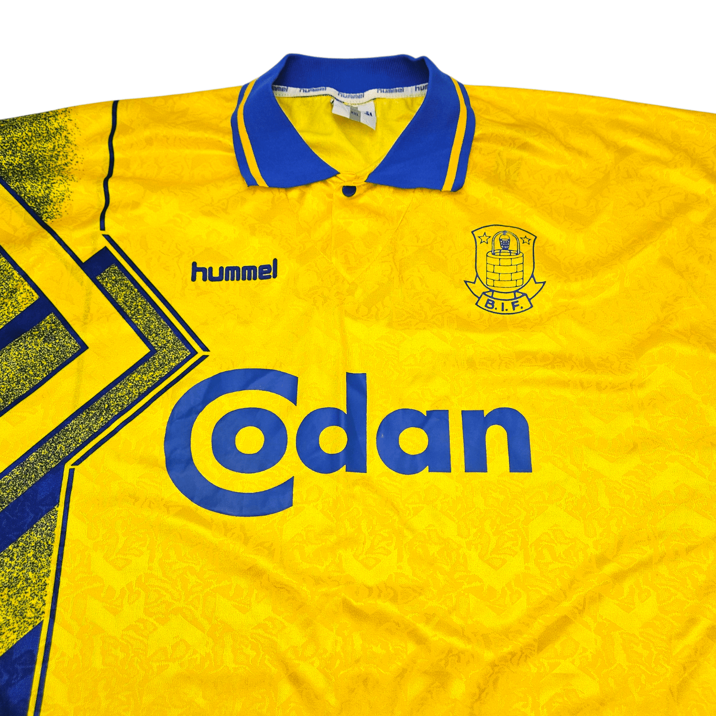 1994/96 Brondby Home Football Shirt (2XL) Hummel